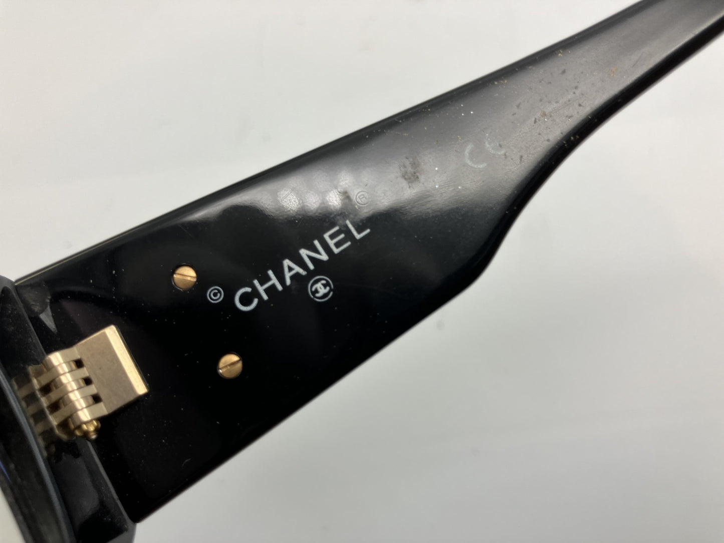 CHANEL Coco MATRASSE Clear Lens Sunglasses 01450 94305 with Case