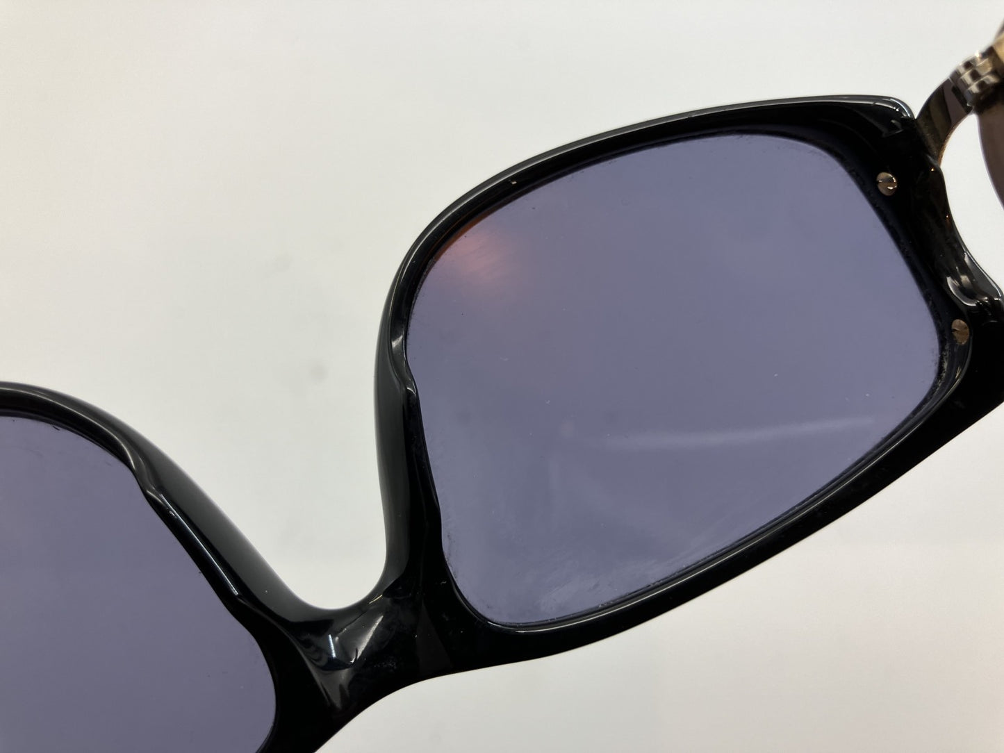 CHANEL Sunglasses 94305 Black with box, case and bag