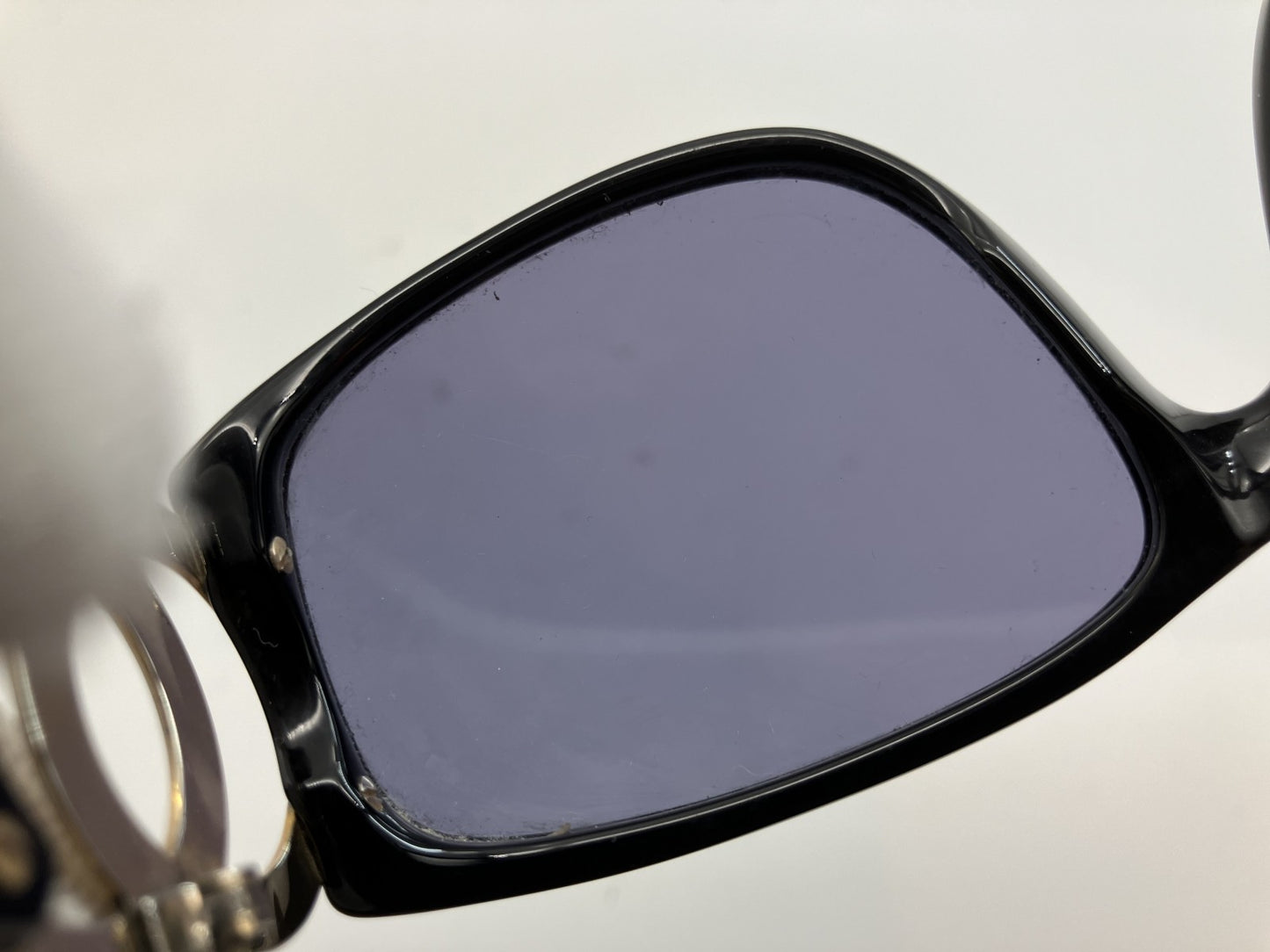 CHANEL Sunglasses 94305 Black with box, case and bag