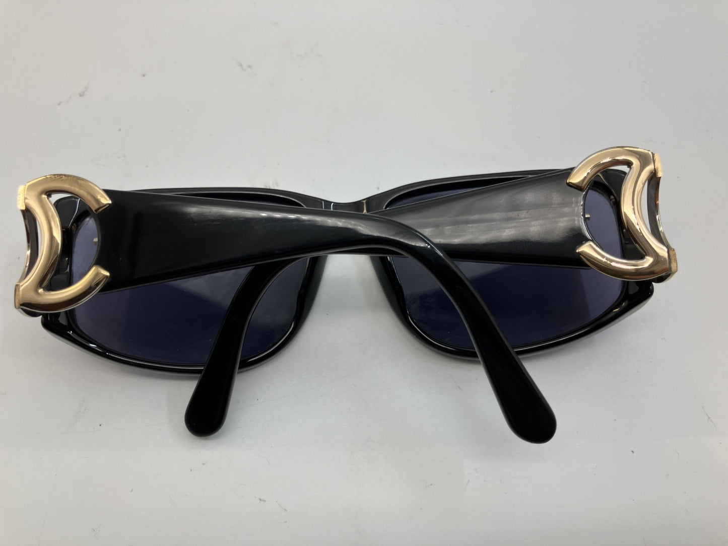 CHANEL Sunglasses 94305 Black with box, case and bag