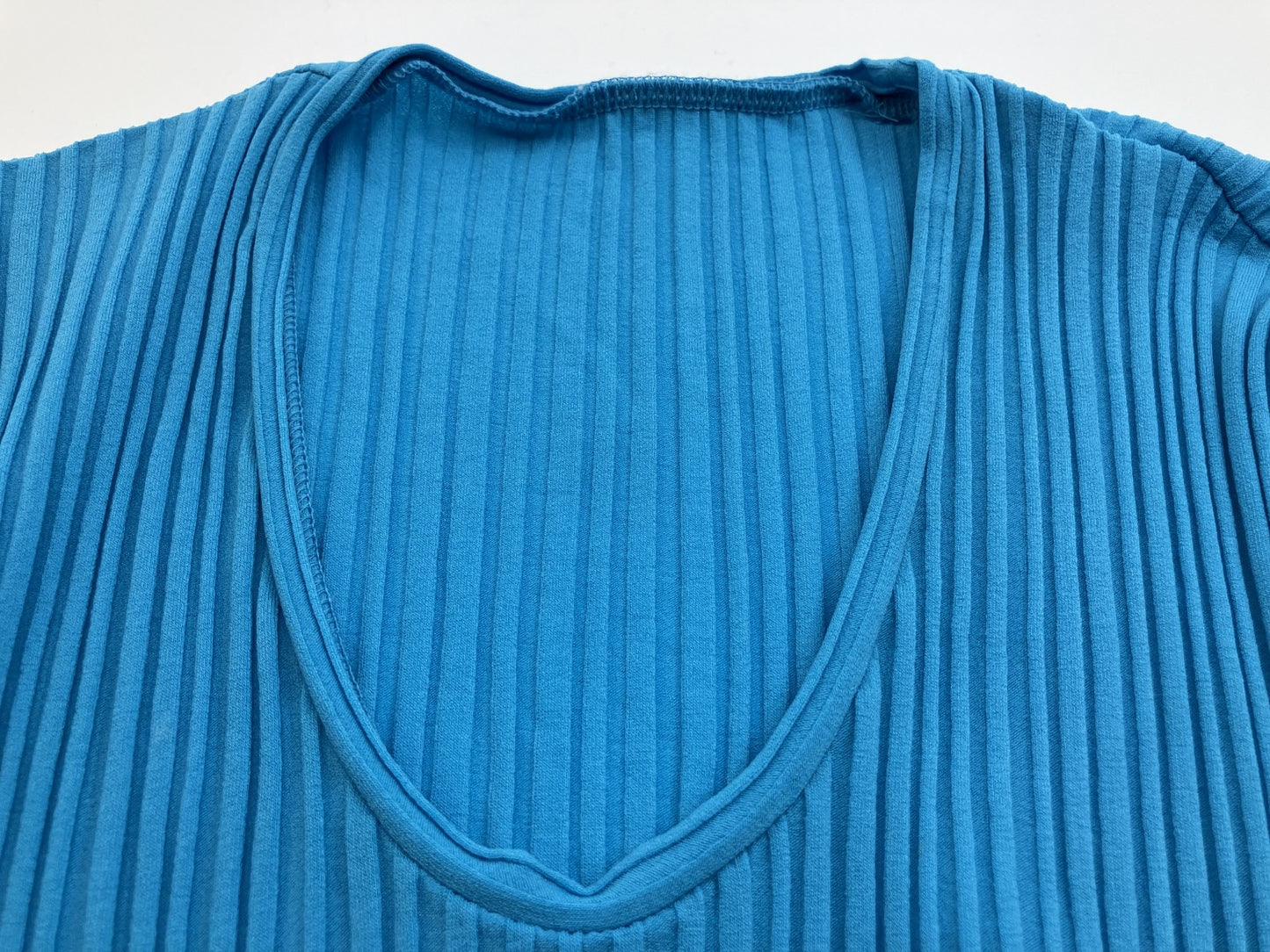 ISSEY MIYAKE Pleated pleats HAAT 67% Cupro, 27% Nylon, 6% Elastane Light blue