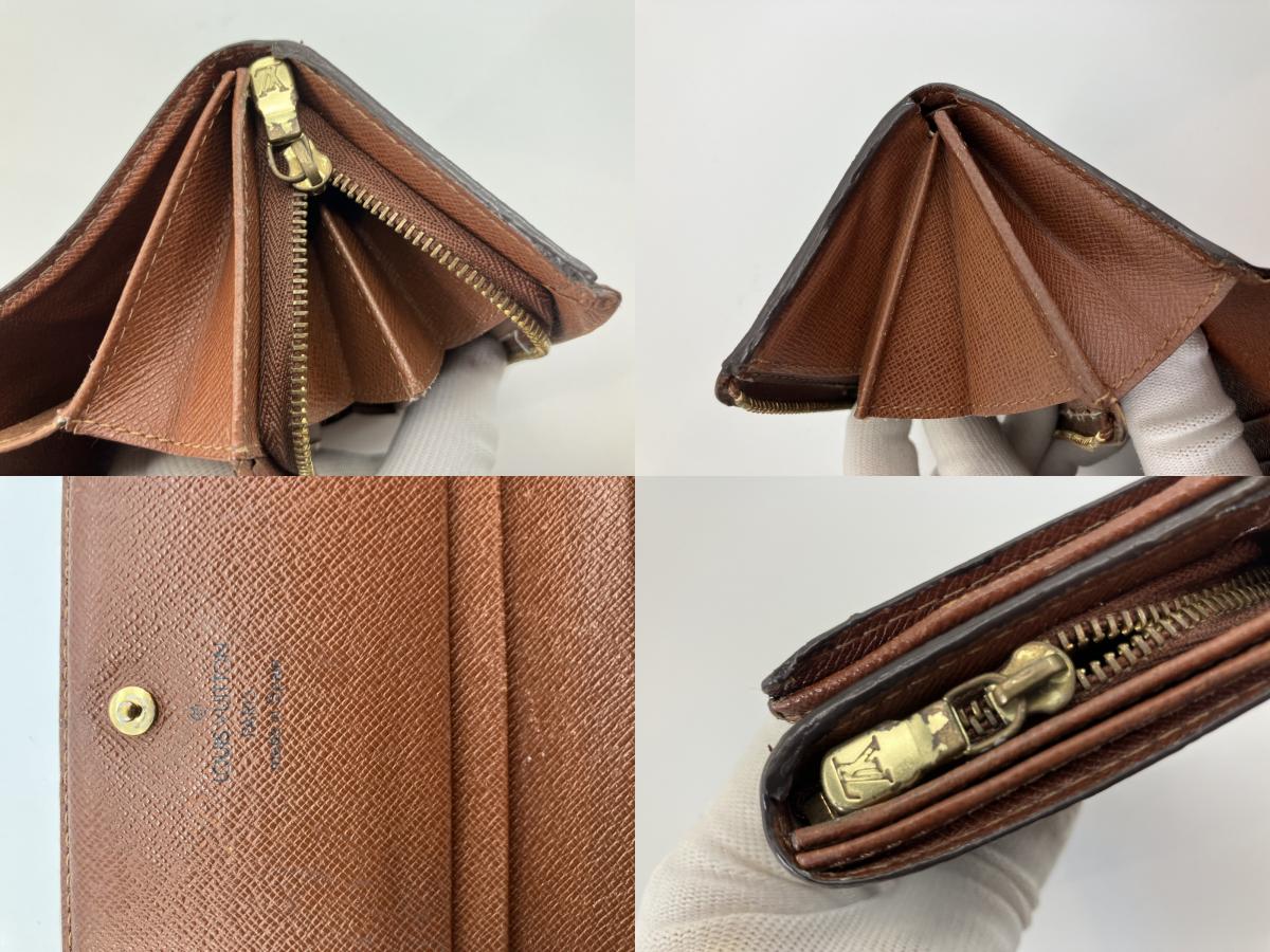 Louis Vuitton Monogram Compact Zip Wallet | Portemonnaie Billets Trﾃｩsor | 14 ﾃ・9 cm