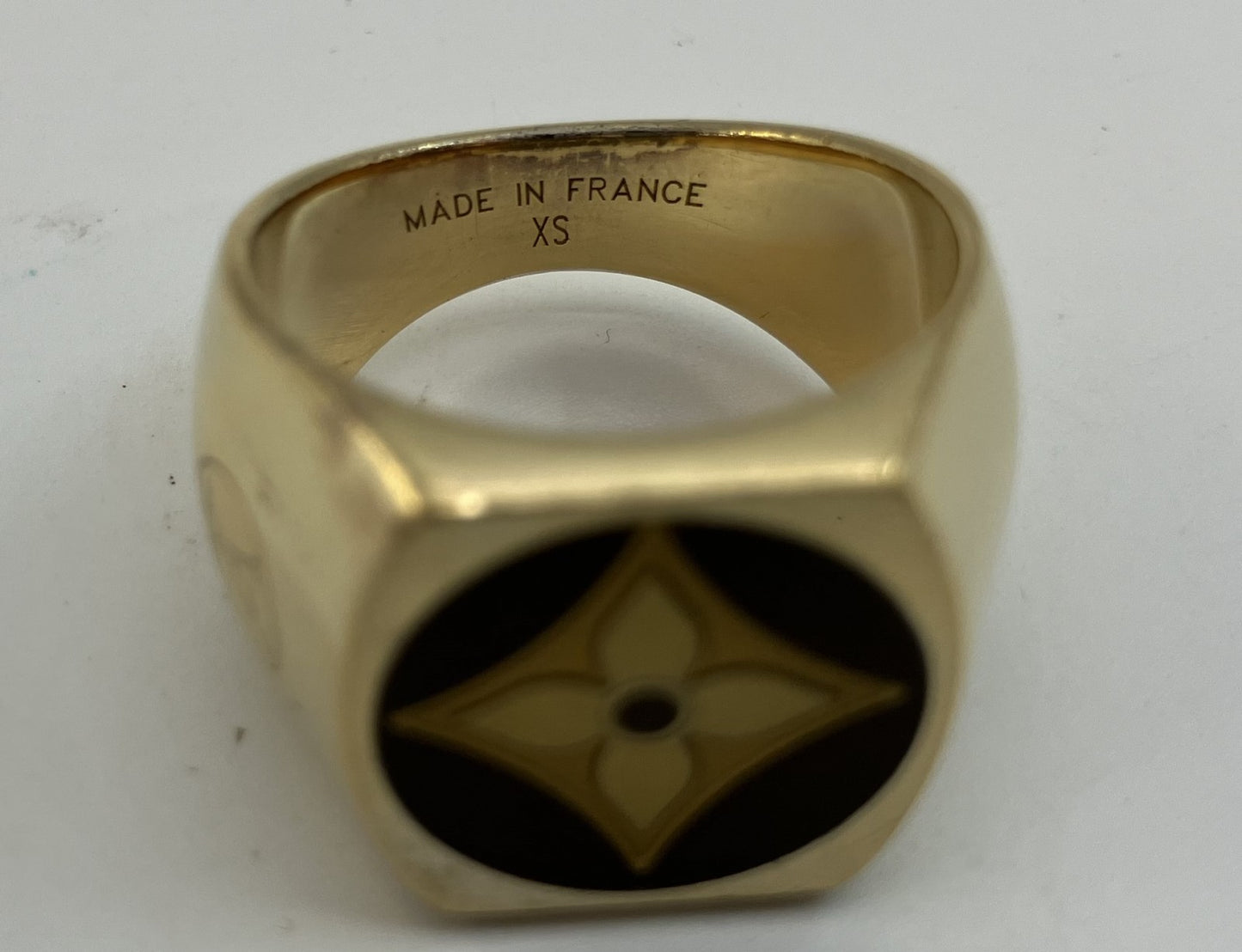 LOUIS VUITTON SV925 Fleur Ring GP (JP 16)(US 8)(EU 56) 14.5g