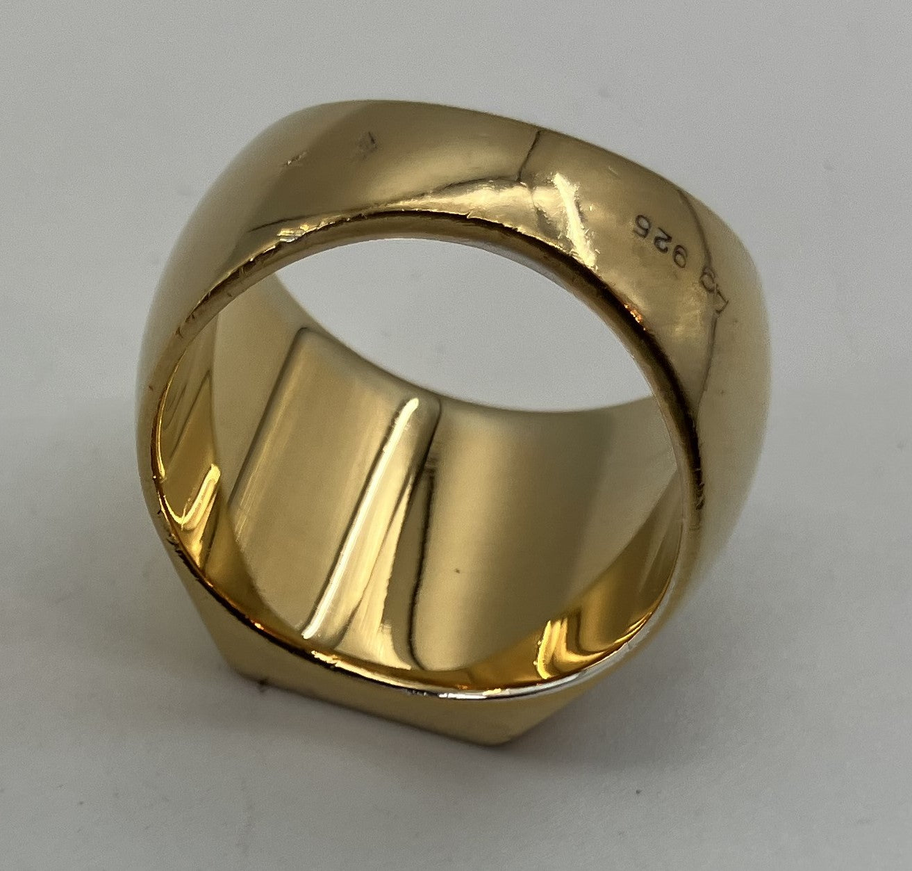 LOUIS VUITTON SV925 Fleur Ring GP (JP 16)(US 8)(EU 56) 14.5g