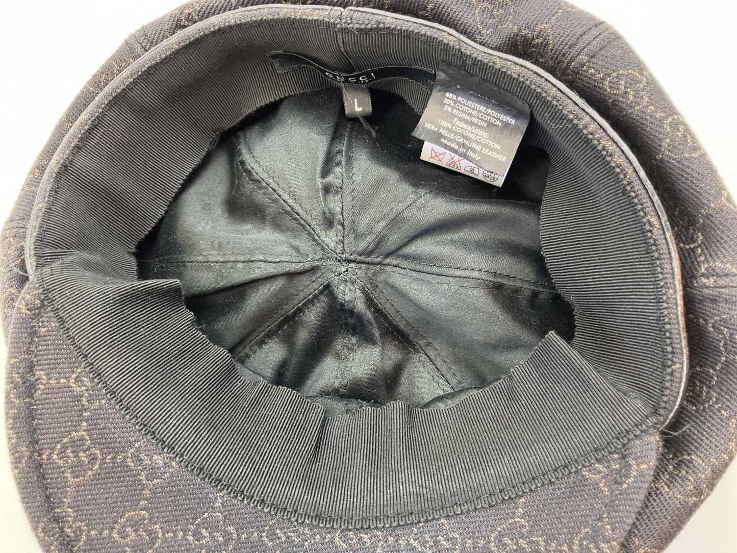 Gucci Newsboy Cap Hat Size L Hunting Hat Free Shipping 