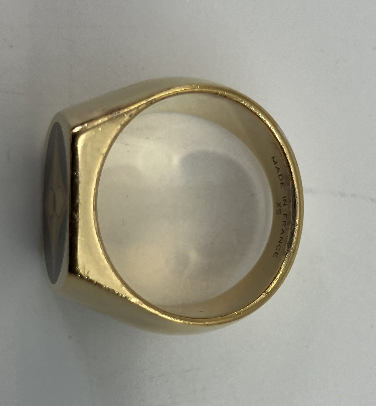 LOUIS VUITTON SV925 Fleur Ring GP (JP 16)(US 8)(EU 56) 14.5g