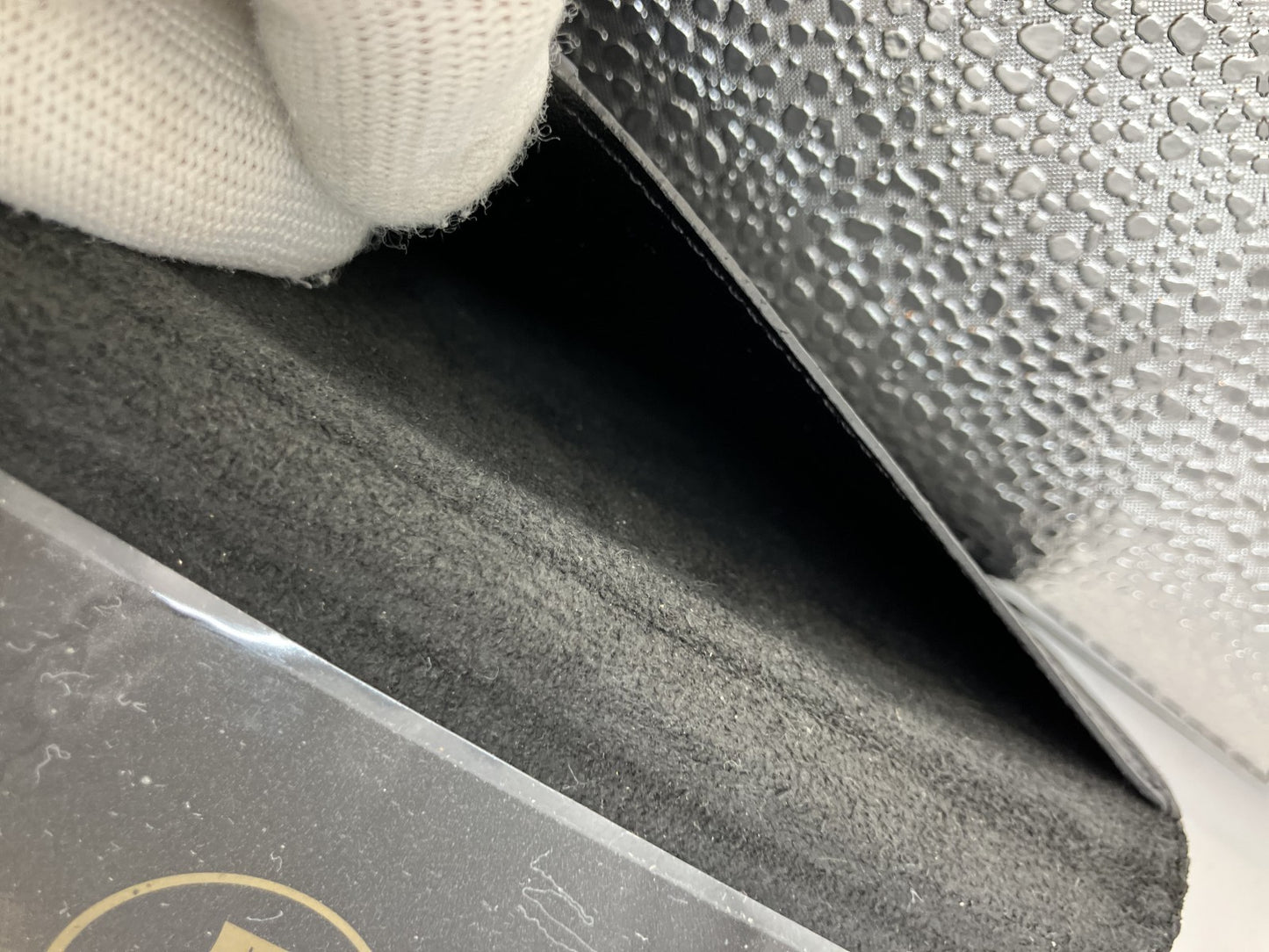 LOUIS VUITTON Monogram Leather Folio iPhone X XS Case Black BC2199 Made in Spain