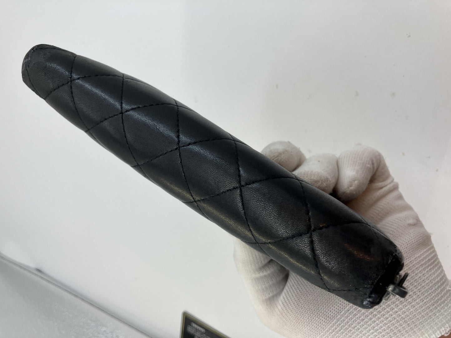 CHANEL Quilted Zip-Around Wallet | Black Lambskin 20 ÁE10 cm | Card & Hologram