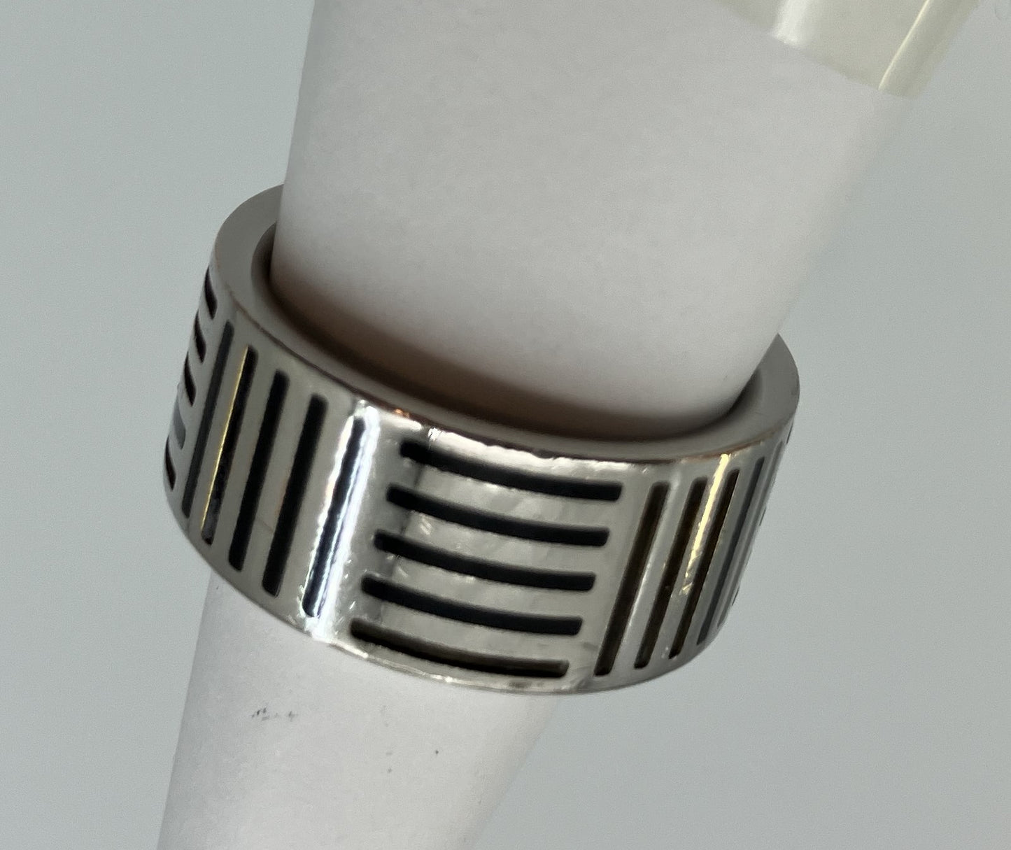 แหวน LOUIS VUITTON Damier Colors M62493 (JP 19)(US 9.5)(EU 59) สีเงิน จัดส่งฟรี 