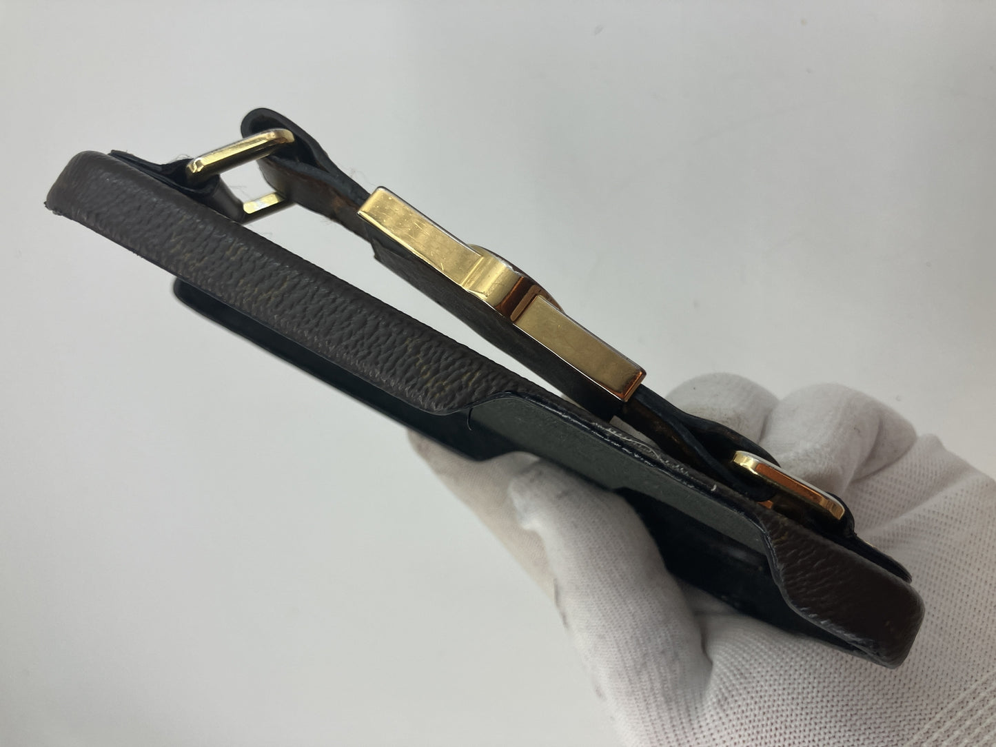 LOUIS VUITTON Bumper Dauphine iPhone 13 Pro Case Monogram M81214 Box
