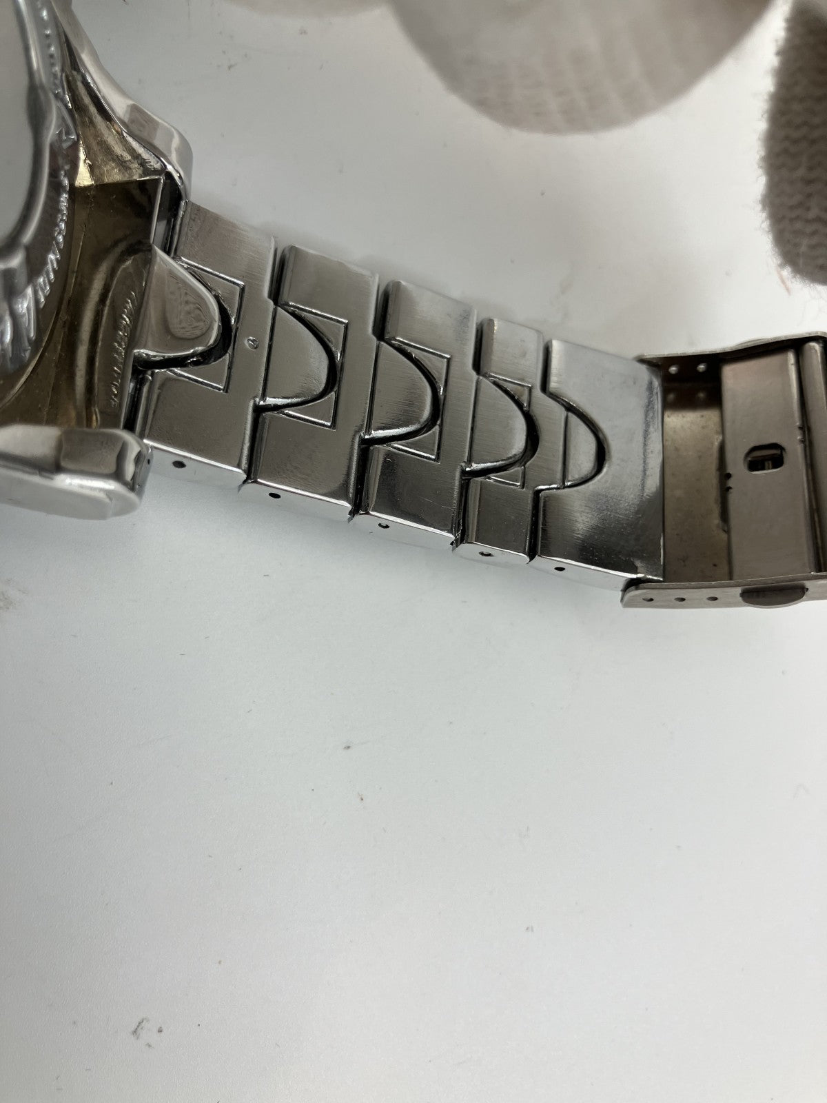 Invicta Men’s 60mm Big Face Chronograph Watch – Stainless Steel Silver, 17cm Wrist, 6 Extra Links, Box – Japan Seller