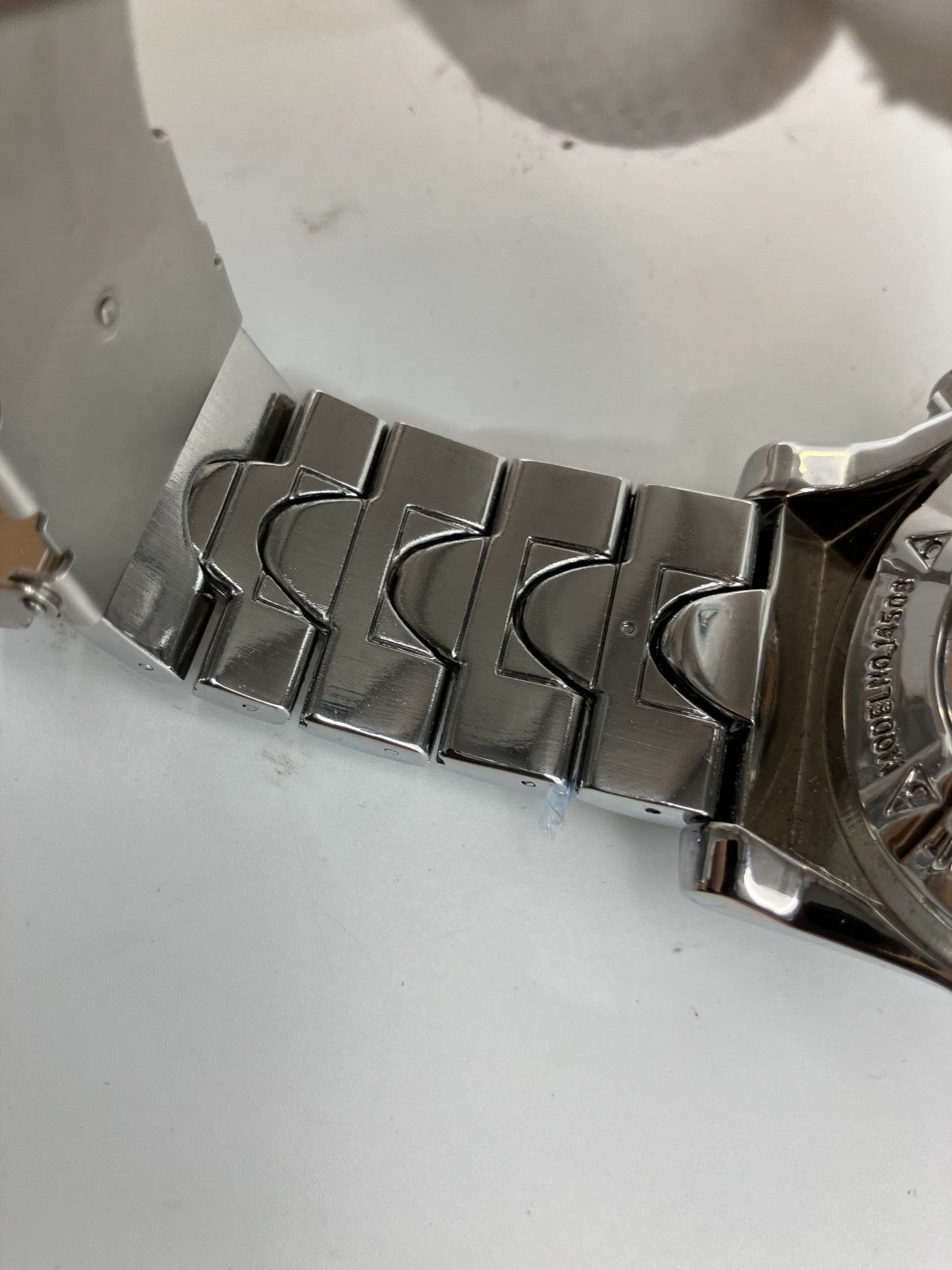 Invicta Men’s 60mm Big Face Chronograph Watch – Stainless Steel Silver, 17cm Wrist, 6 Extra Links, Box – Japan Seller