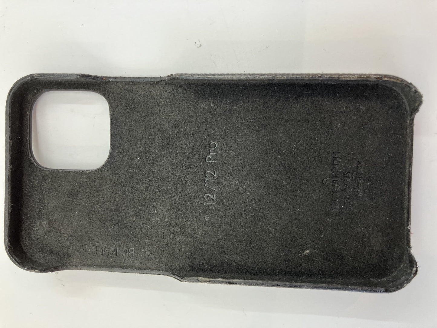 LOUIS VUITTON IPHONE12/12Pro M6978 Monogram bumper to toffee phone case
