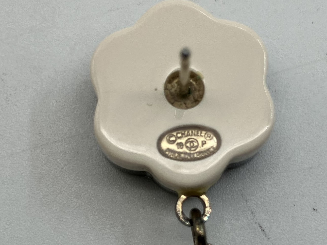 CHANEL 16P Coco Mark Pierced Earrings - One Ear Only -