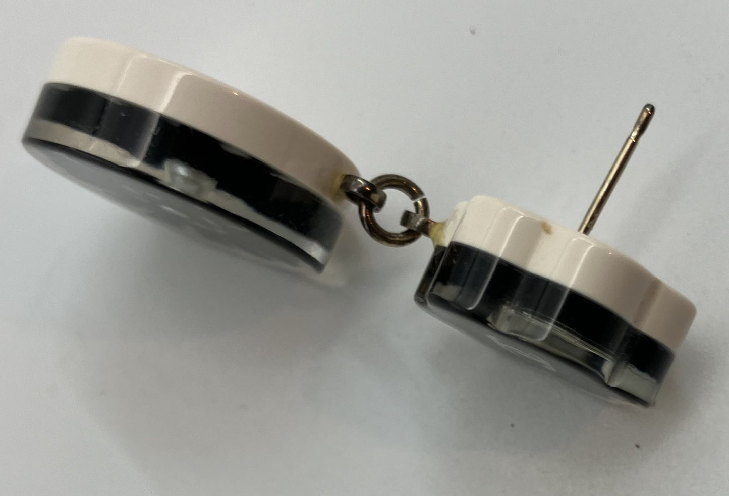 CHANEL 16P Coco Mark Pierced Earrings - One Ear Only -