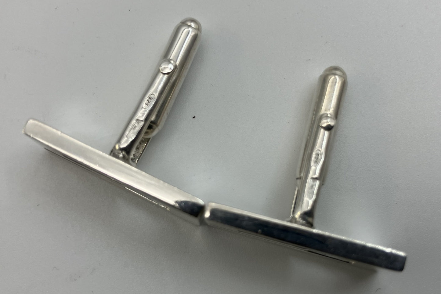 GUCCI G Logo Cufflinks SV925 11.4g
