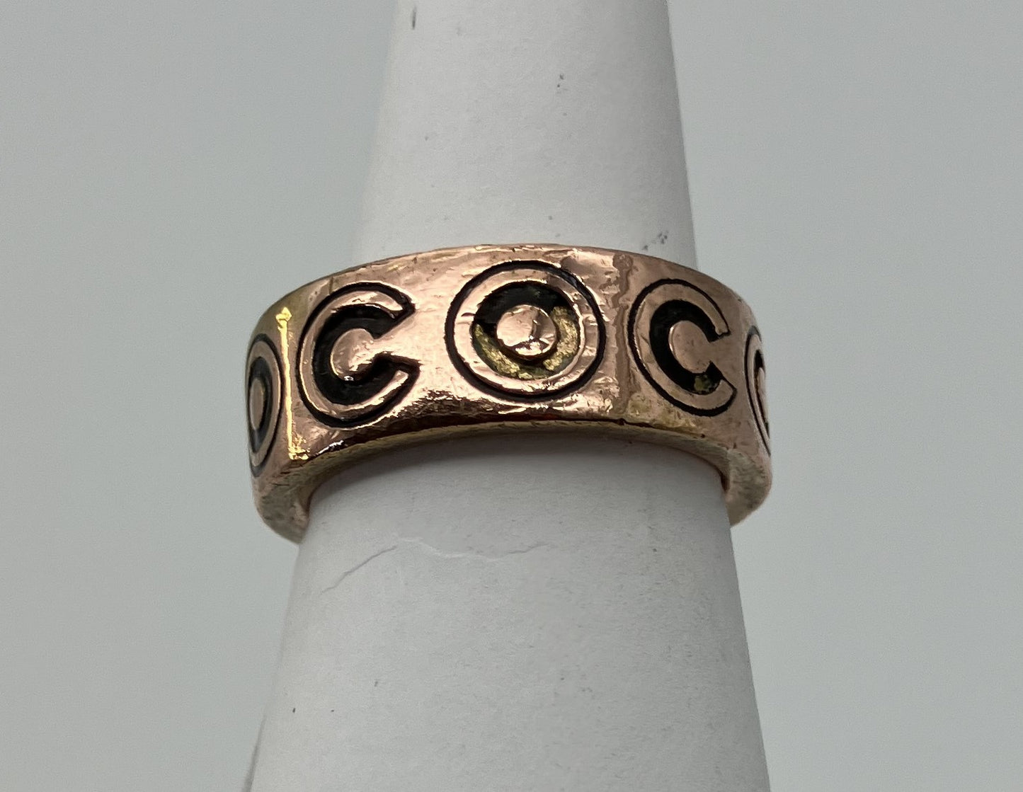 Chanel Ring (JP 13)(US 7)(EU 53) Gold Free Shipping 