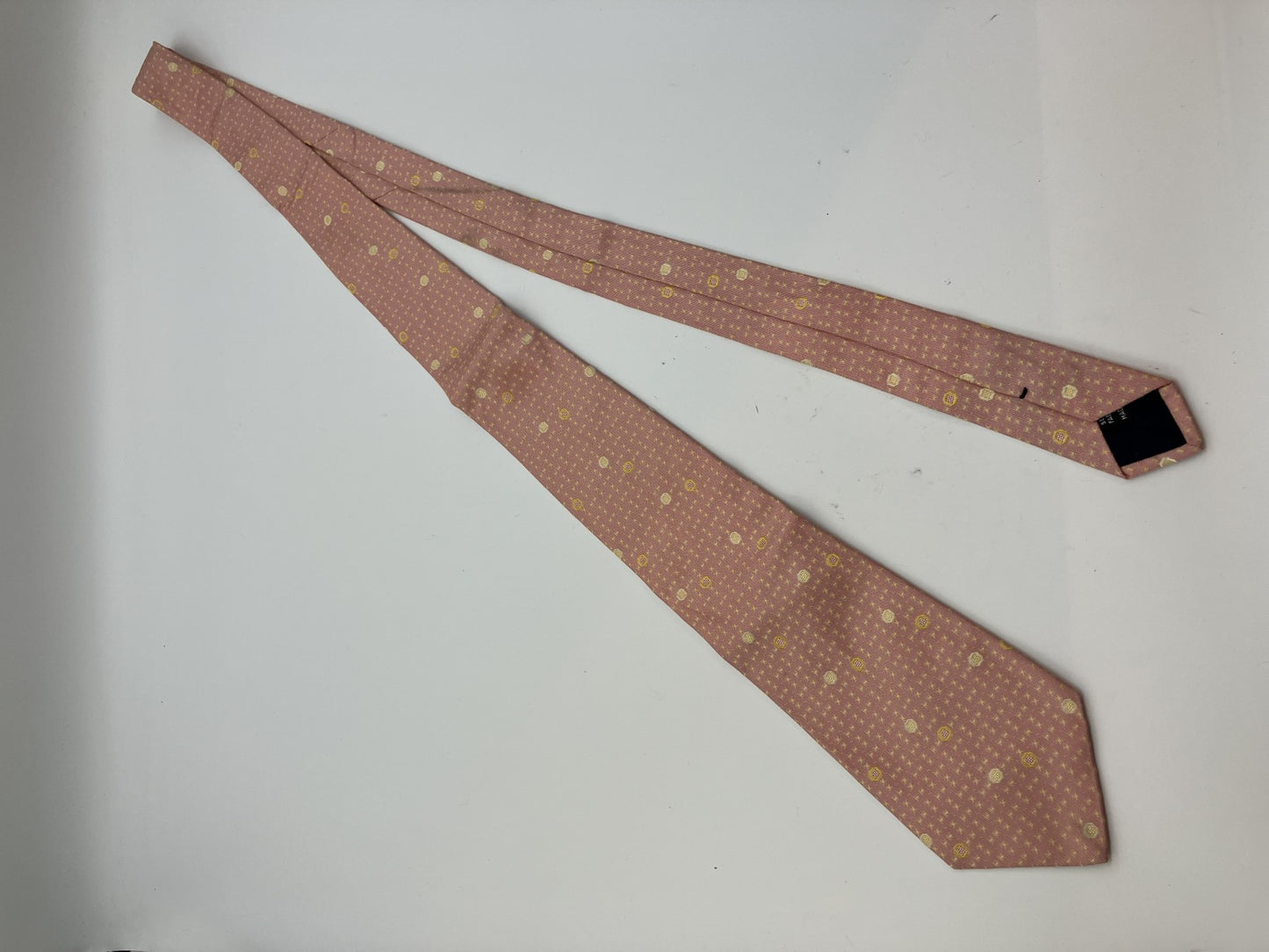 CHANEL Tie - 9.5 cm (3.74 inch) Wide - Pink -