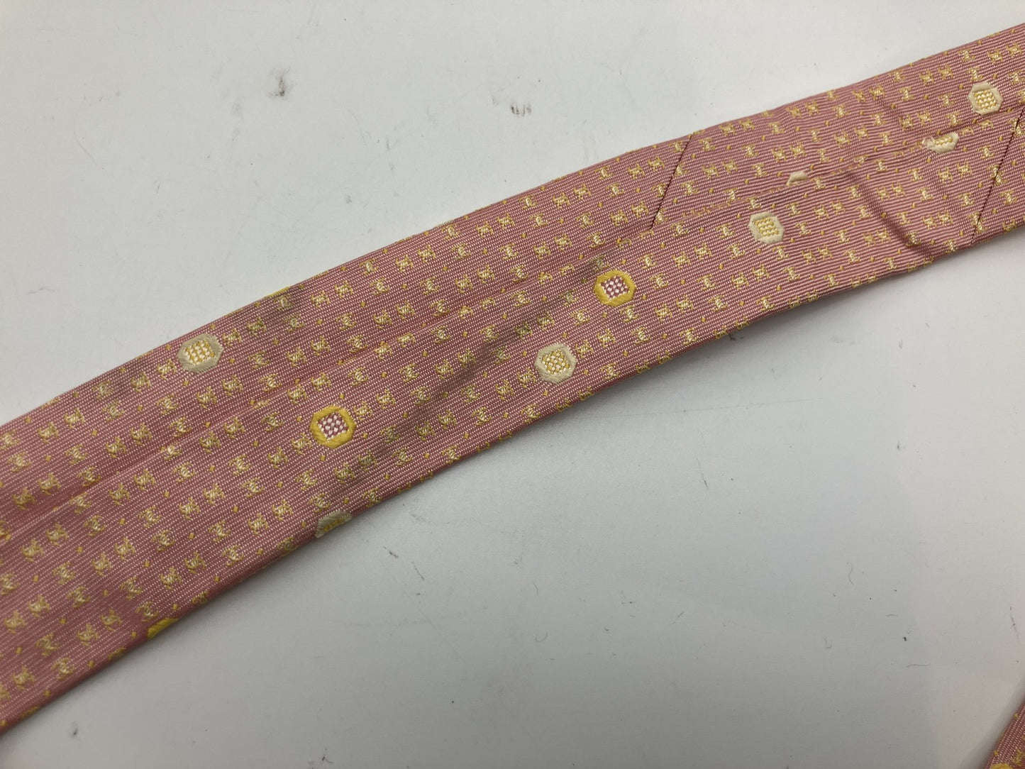 CHANEL Tie - 9.5 cm (3.74 inch) Wide - Pink -