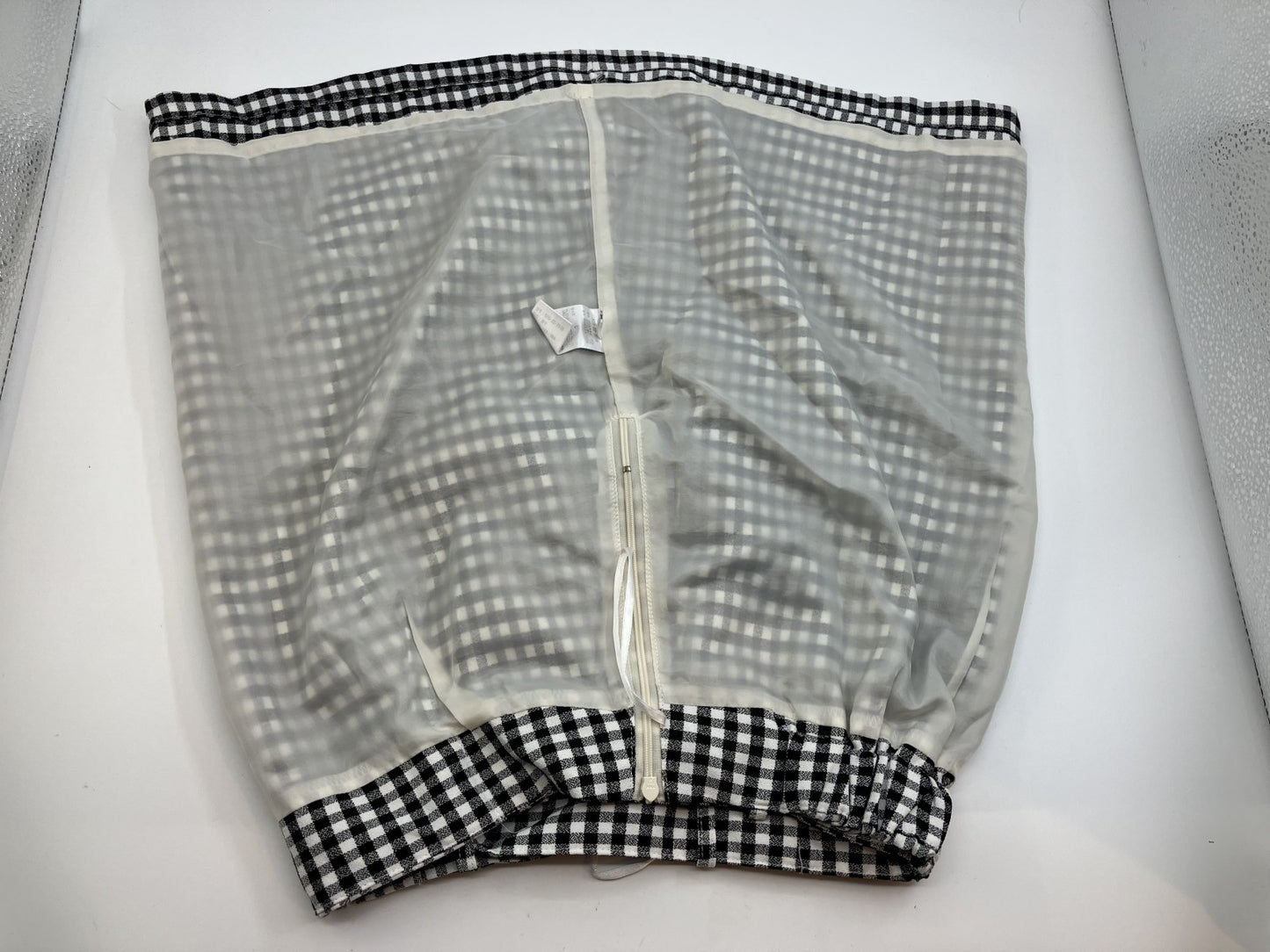 [Beautiful item] SHEIN top and gingham skirt, set-up style, 2-piece set, M-L size,