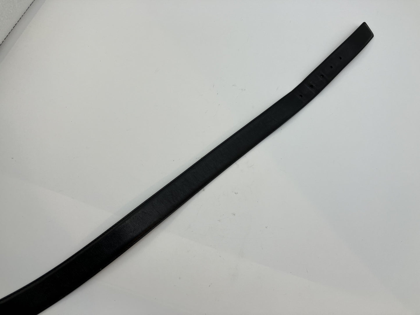 Guccissima Belt Length 107 cm (42.13 inch) Width 3 cm (1.18 inch) 256827 525040 Black