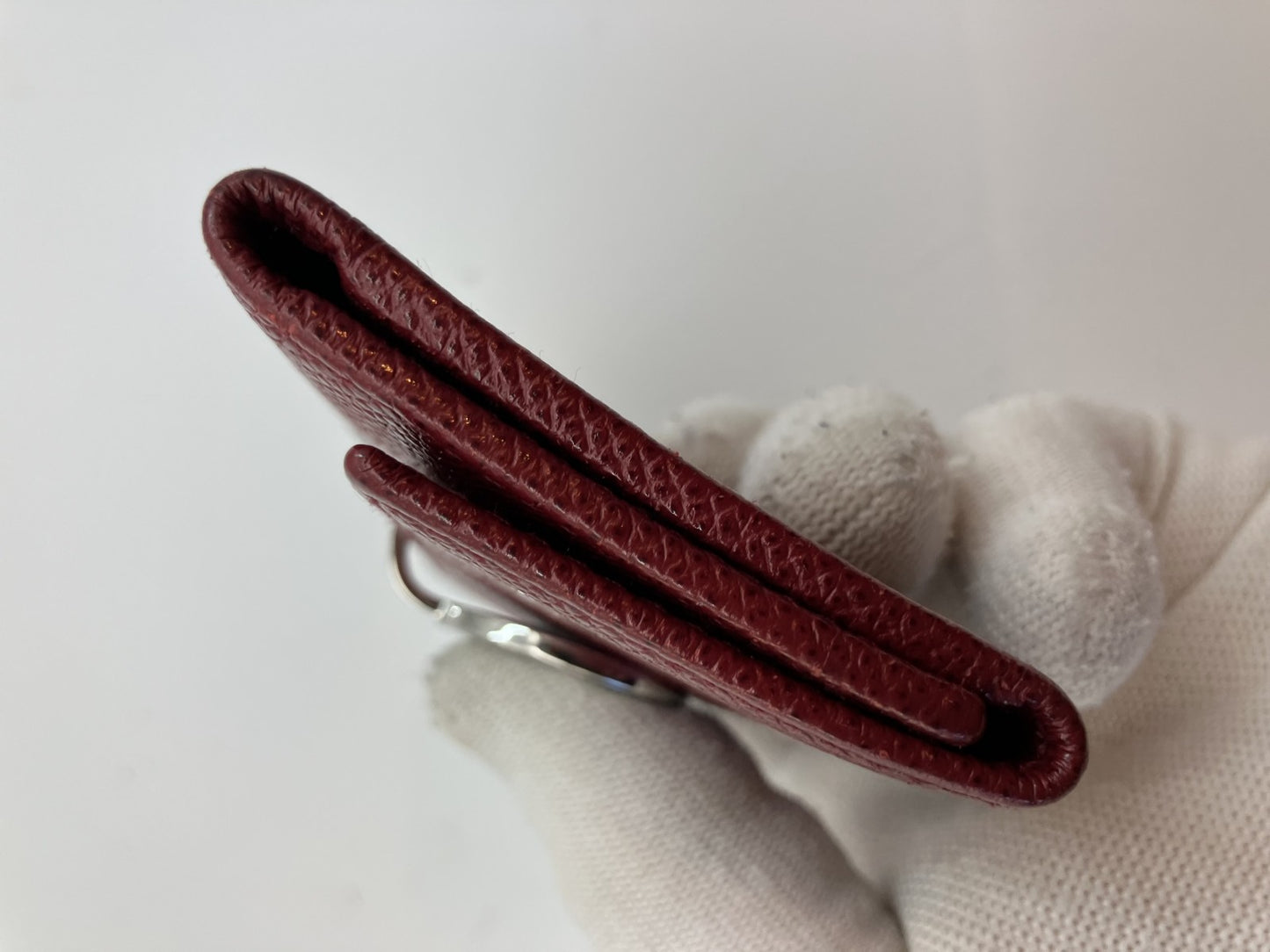 BVLGARI 6-Hook Key Case - Red -