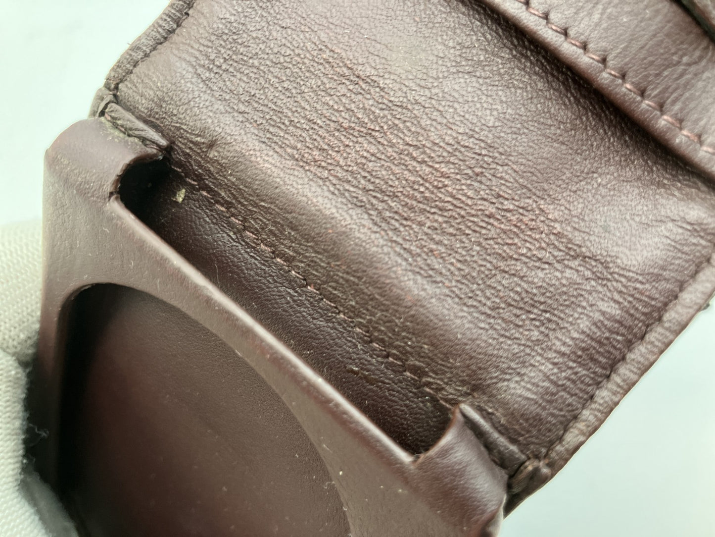 Chanel Phone Case Black Caviar Skin 12.8×6.8×1.5cm Quilted Leather with Serial Sticker Made in France