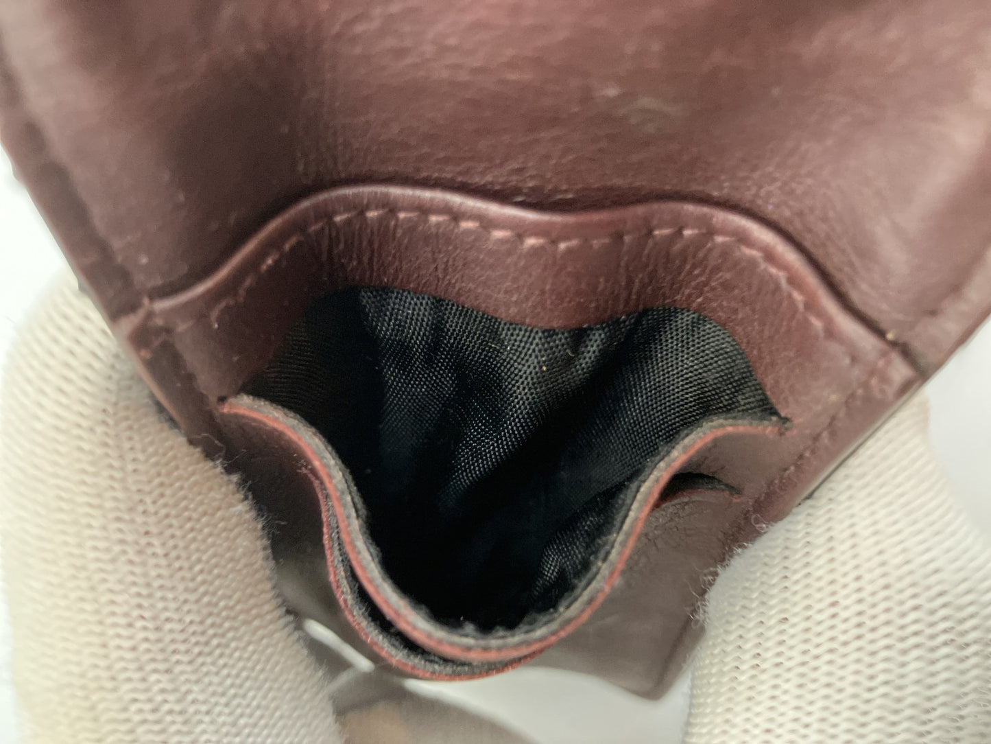 Chanel Phone Case Black Caviar Skin 12.8×6.8×1.5cm Quilted Leather with Serial Sticker Made in France