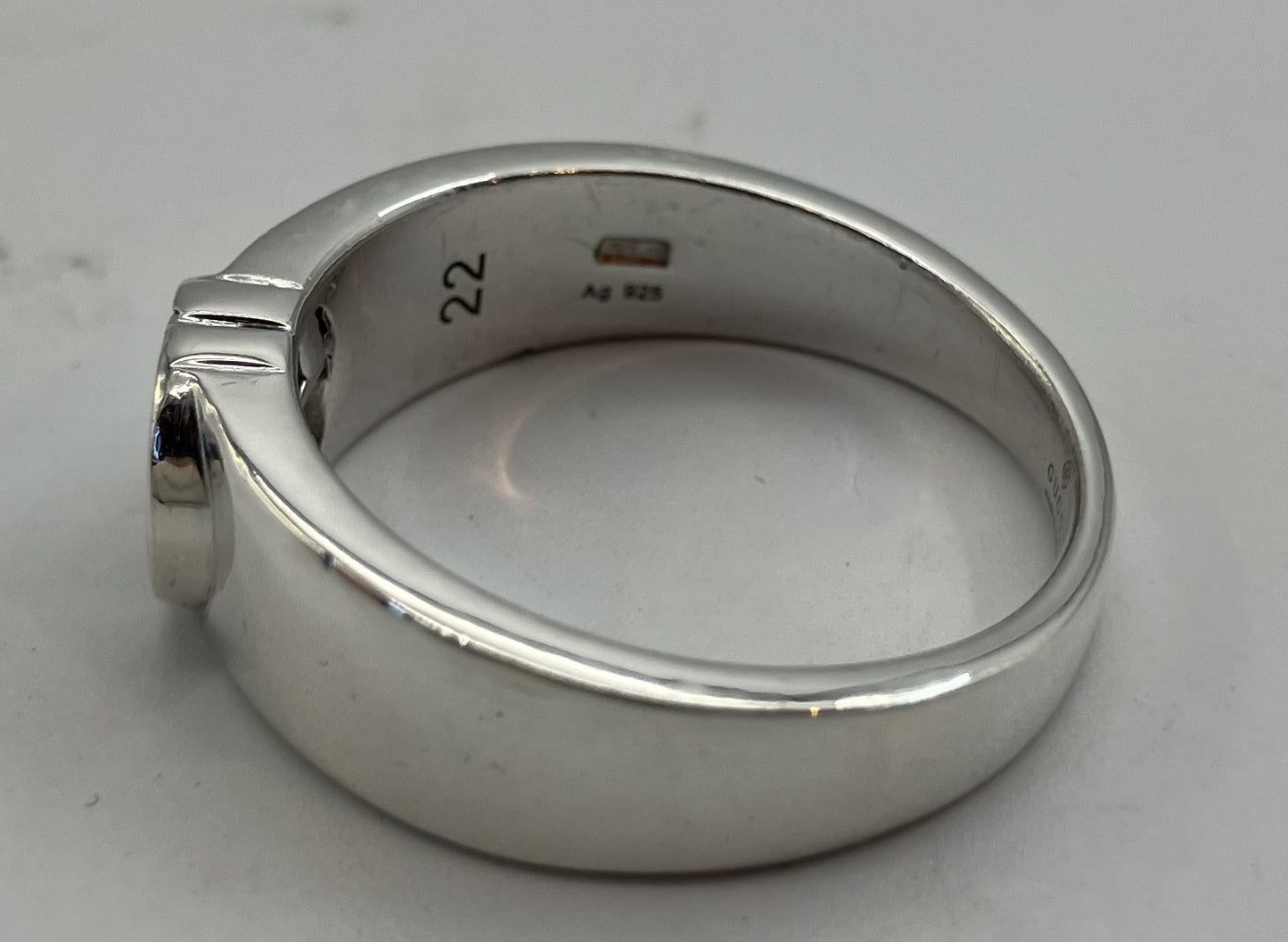 GUCCI Interlocking G Ring (JP 22) (EU 62) (US 10.5) SV925 -