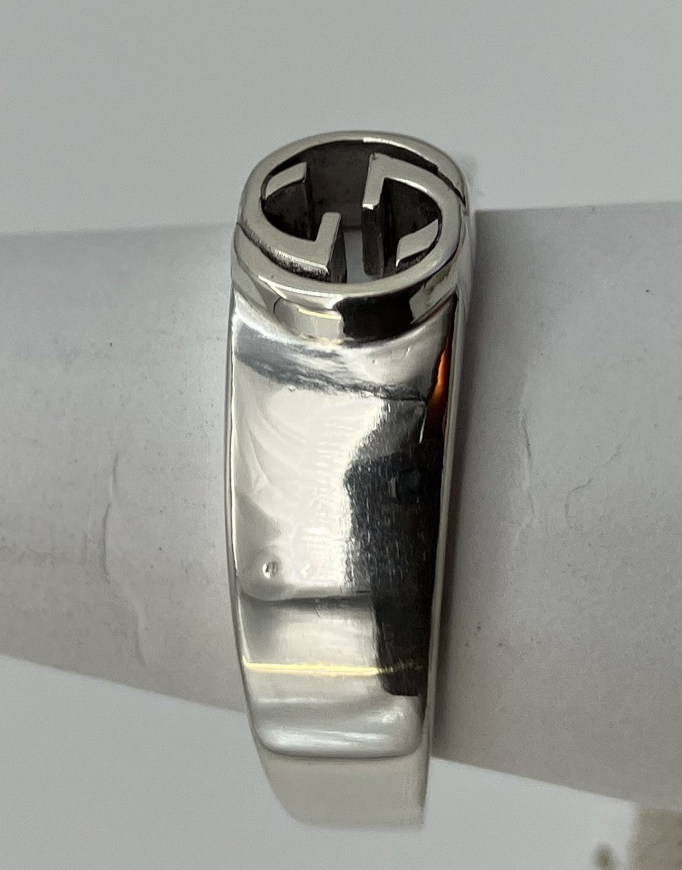 GUCCI Interlocking G Ring (JP 22) (EU 62) (US 10.5) SV925 -