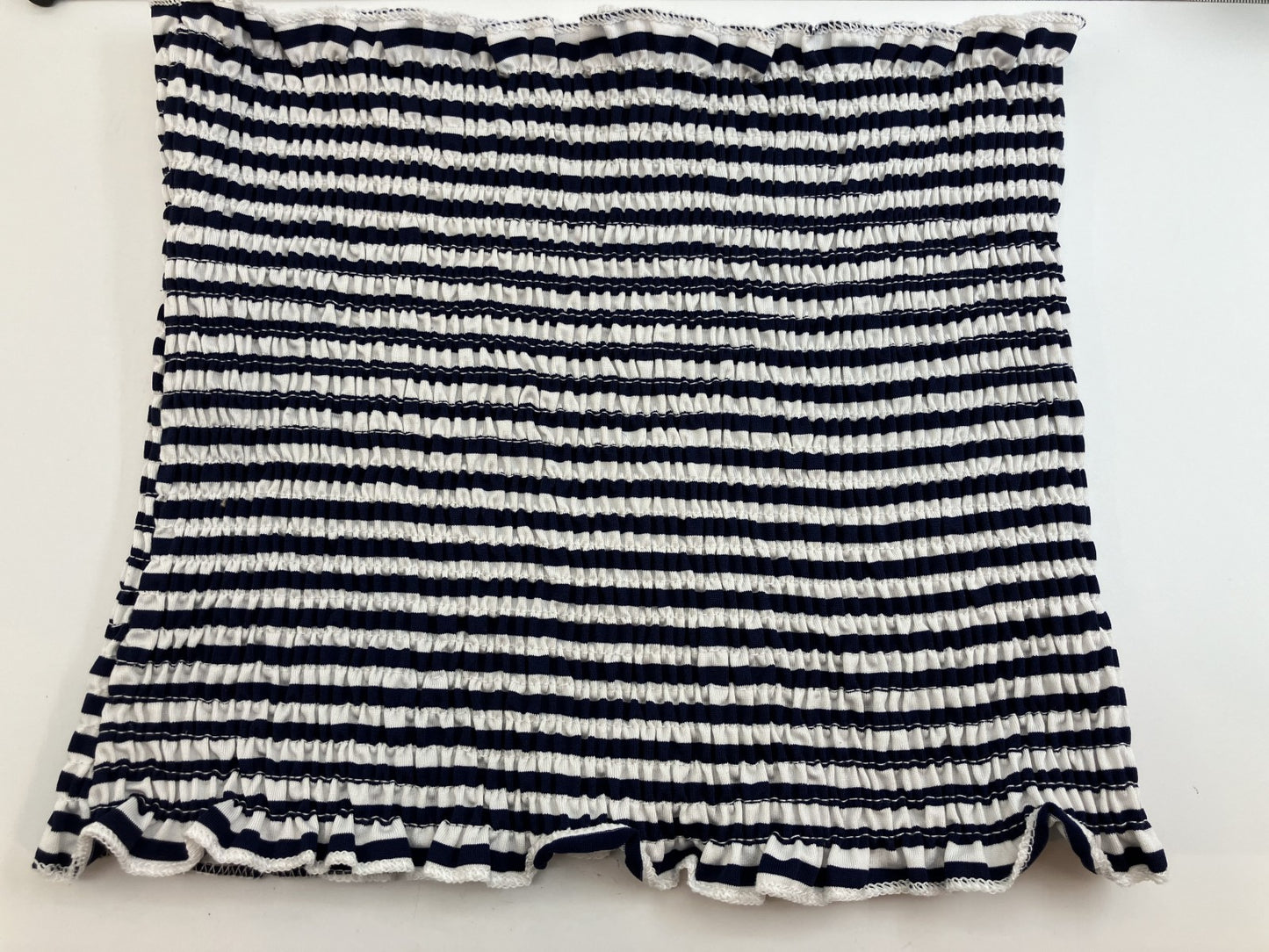 [Beautiful item] Tube top x wide cargo denim set, 2-piece set,