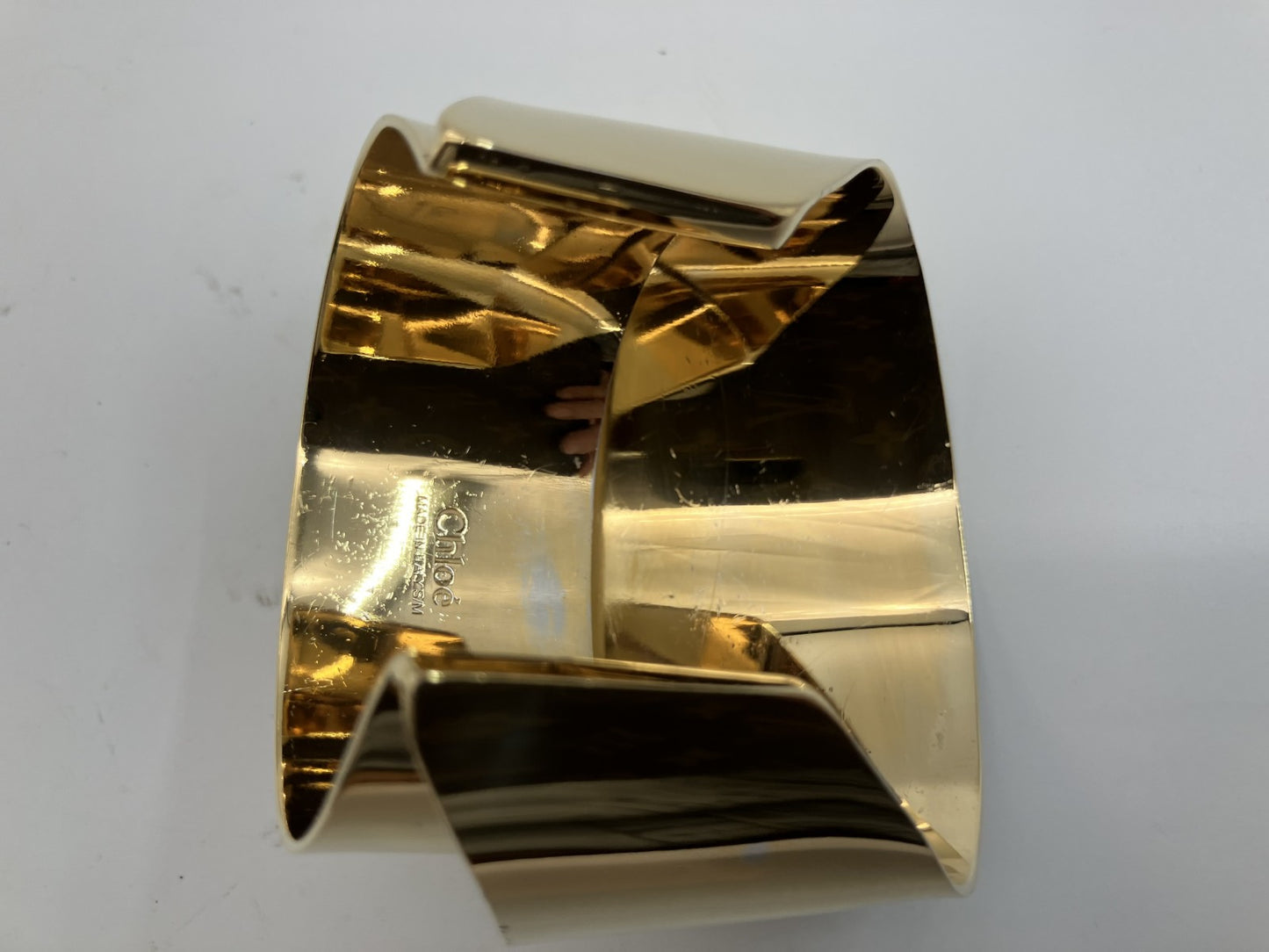 chloe 93.5g bracelet bangle gold GP