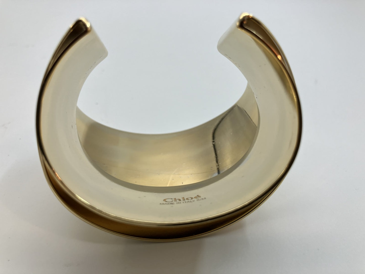 chloe 93.5g bracelet bangle gold GP