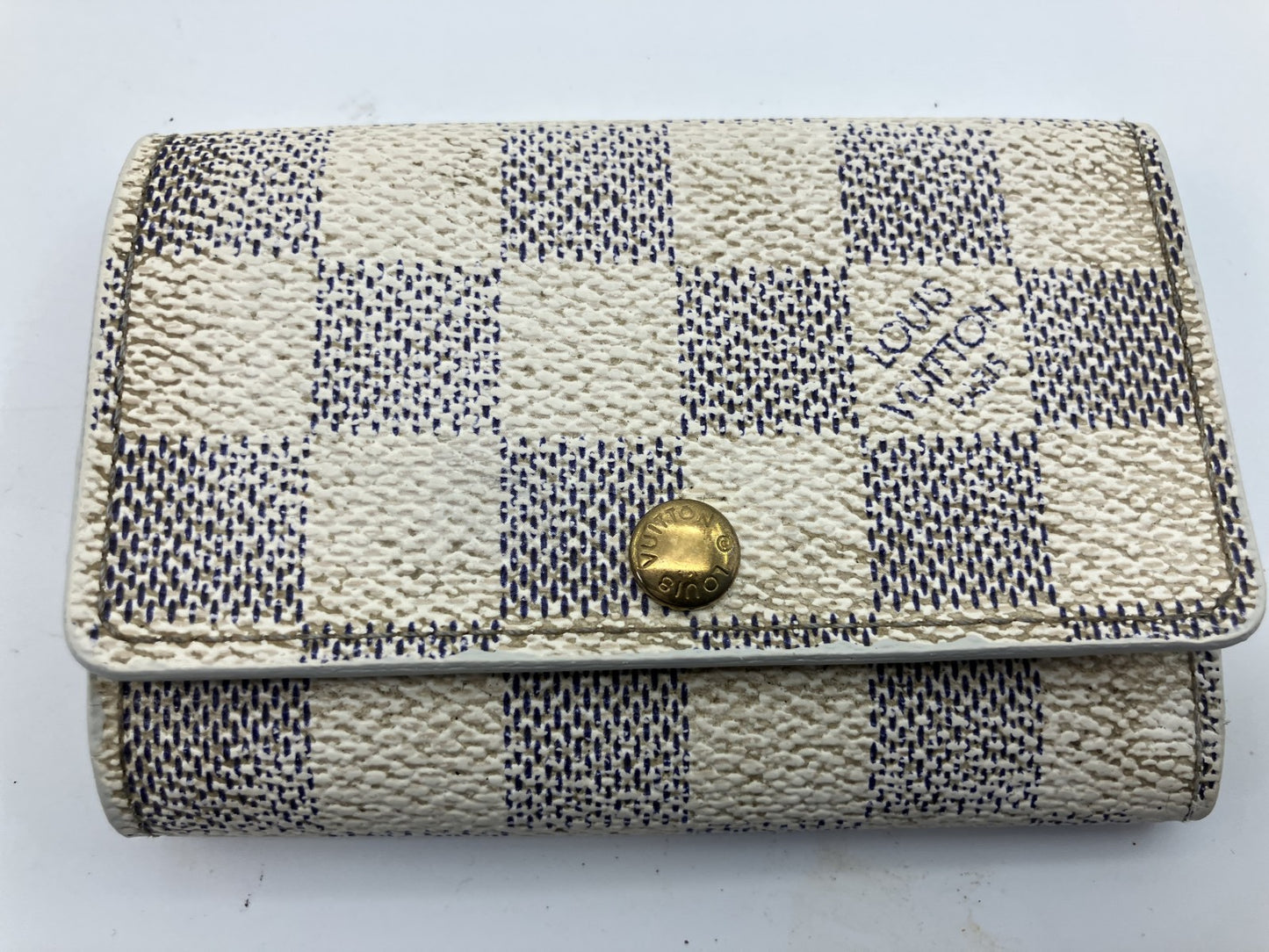 Louis Vuitton Damier Azur Multiclﾃｩs 6 Key Holder N61745 - CT2068 -