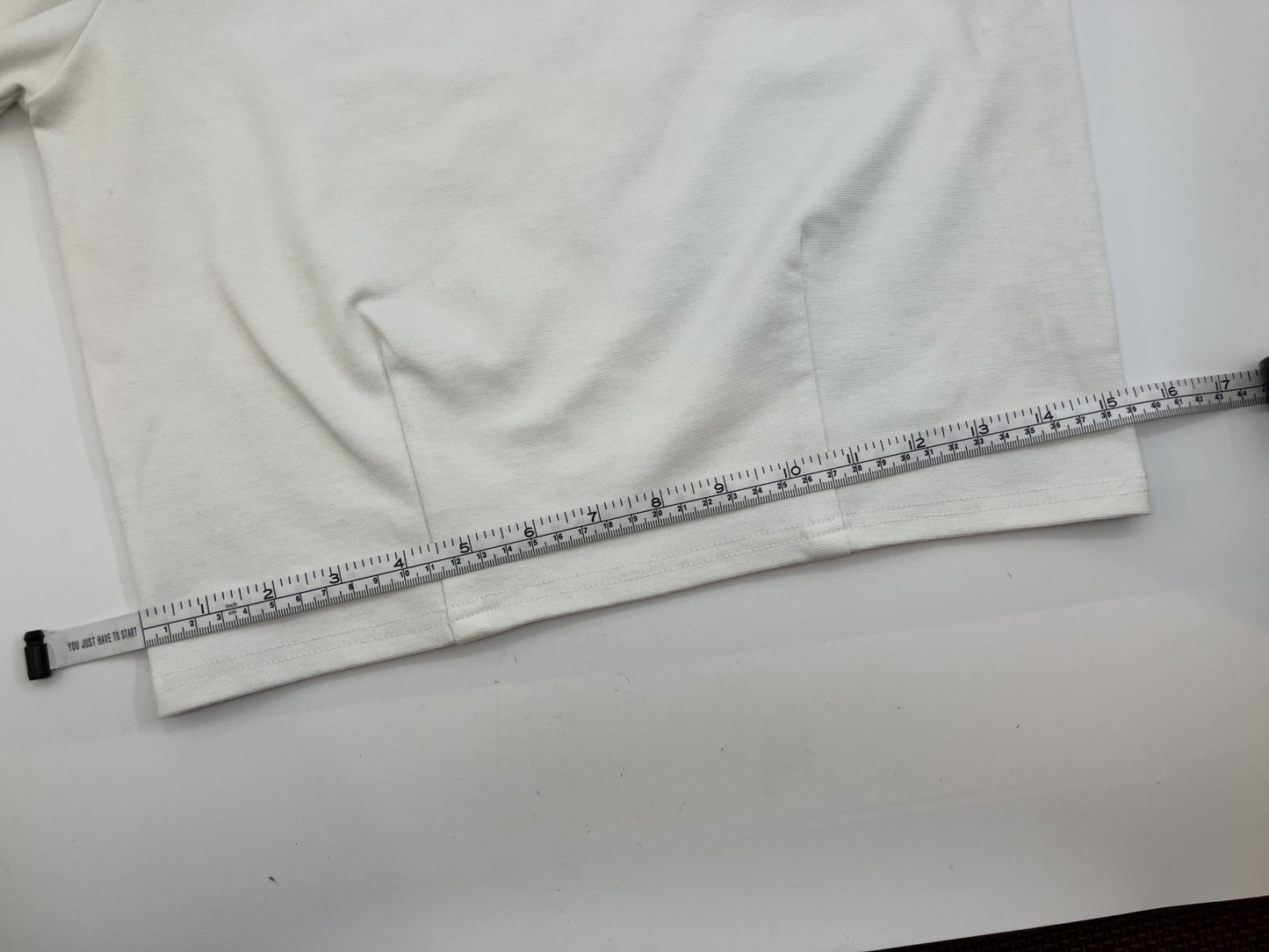 Stripe Pattern Wide Pants & Pearl Top Set Try-on Image Available