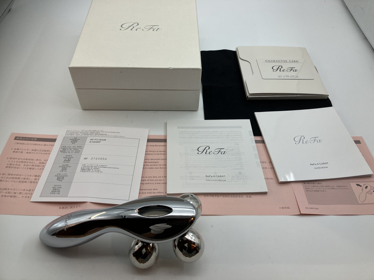 RIFA 4CARAT RF-FC1932B E1004RF Box guaranty with manual 縲