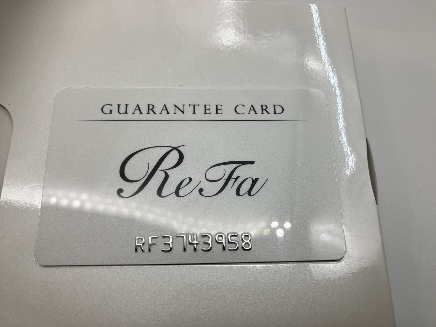RIFA 4CARAT RF-FC1932B E1004RF Box guaranty with manual 縲