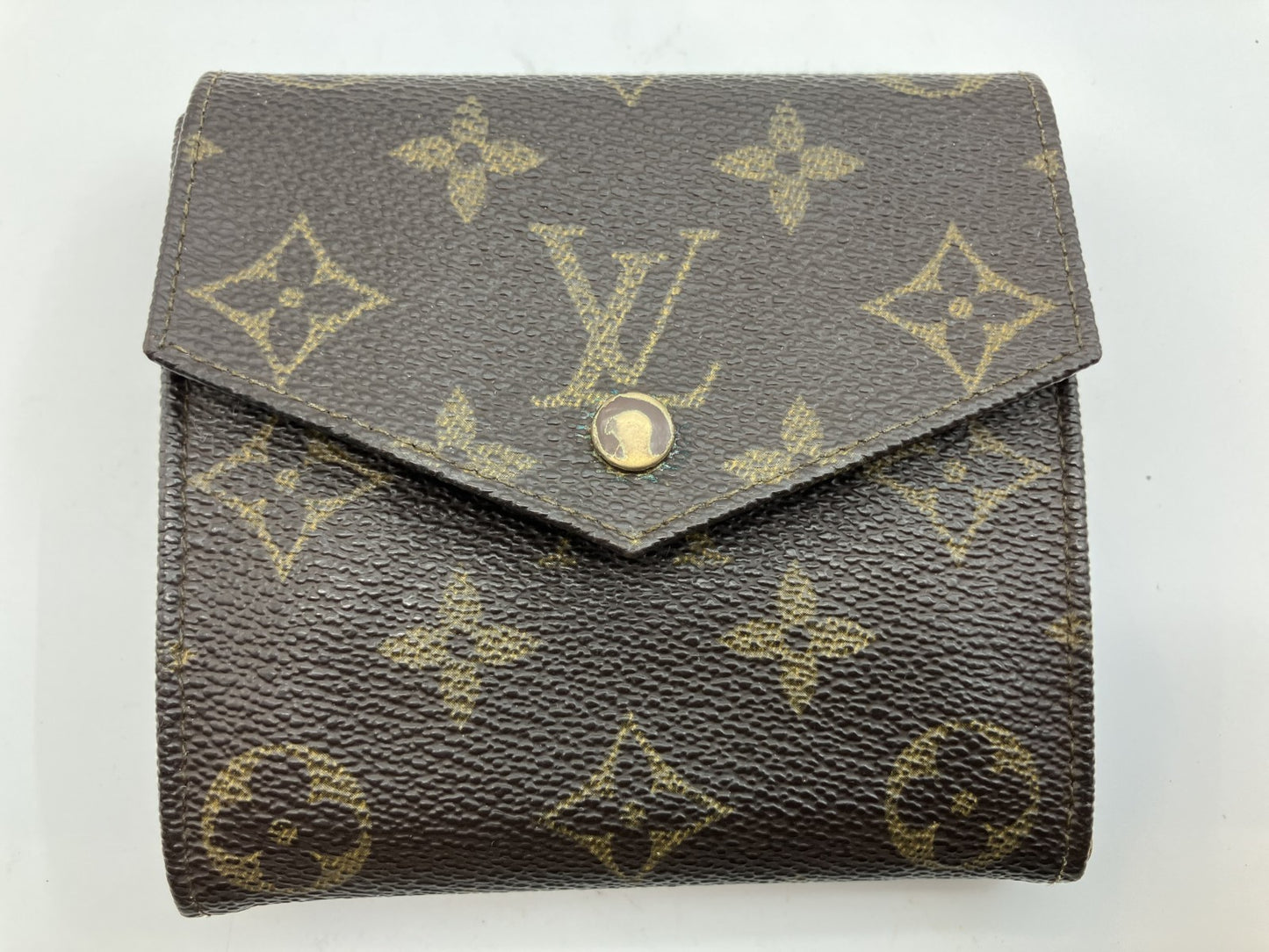 Louis Vuitton Bifold Wallet M61660 Monogram Porte-Monnaie Billets Cartes -
