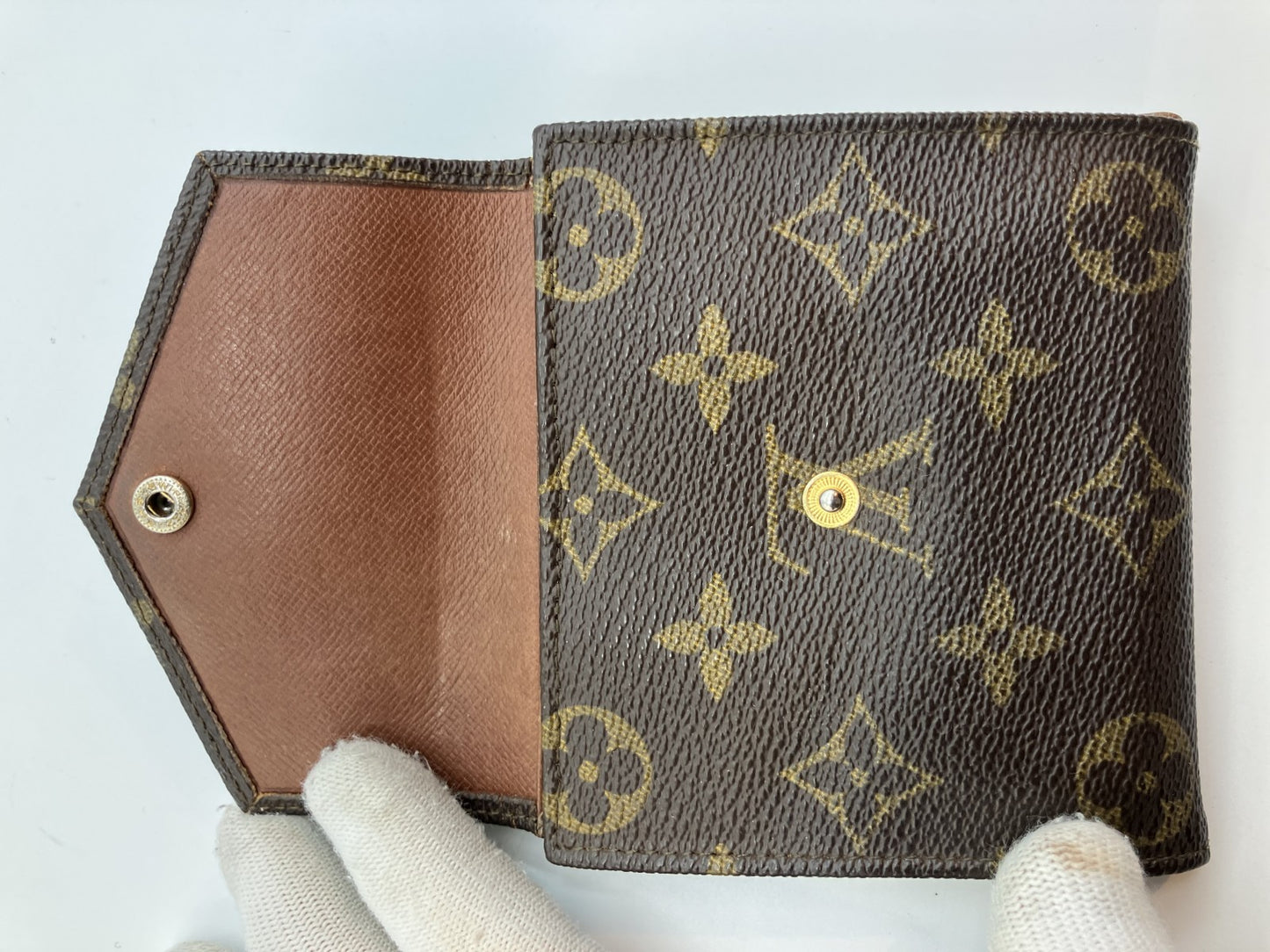 Louis Vuitton Bifold Wallet M61660 Monogram Porte-Monnaie Billets Cartes -