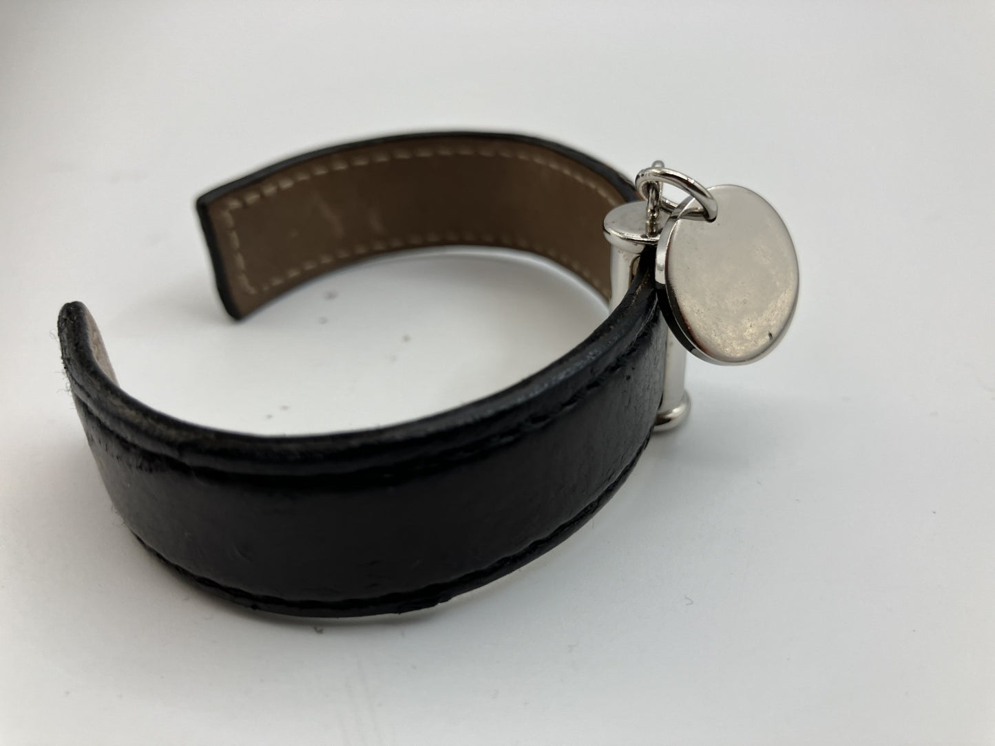 BVLGARI Bracelet/Bangle 18cm around the wrist Black & Silver