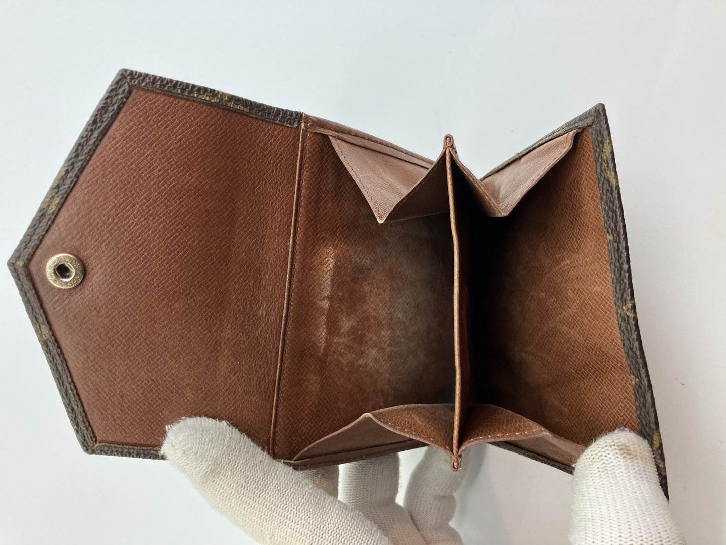 Louis Vuitton Bifold Wallet M61660 Monogram Porte-Monnaie Billets Cartes -