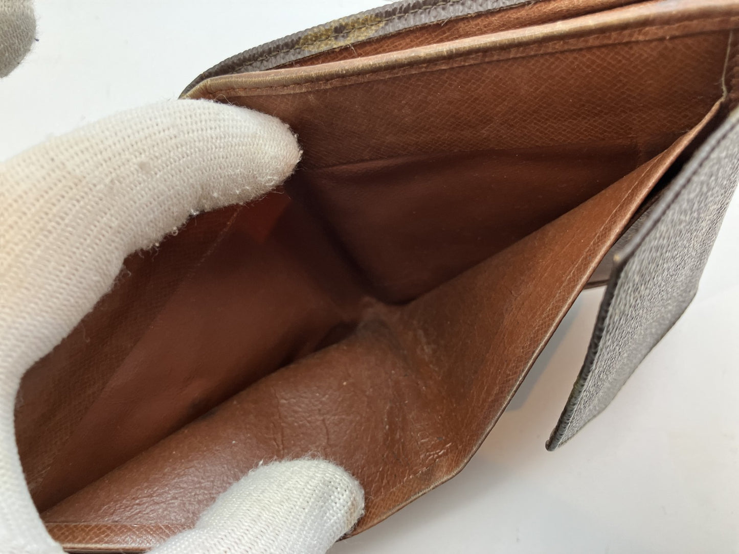 Louis Vuitton Bifold Wallet M61660 Monogram Porte-Monnaie Billets Cartes -