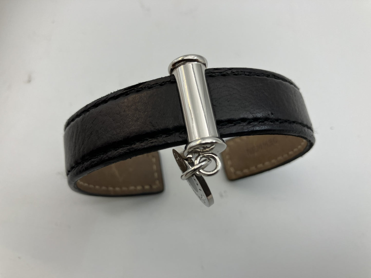 BVLGARI Bracelet/Bangle 18cm around the wrist Black & Silver