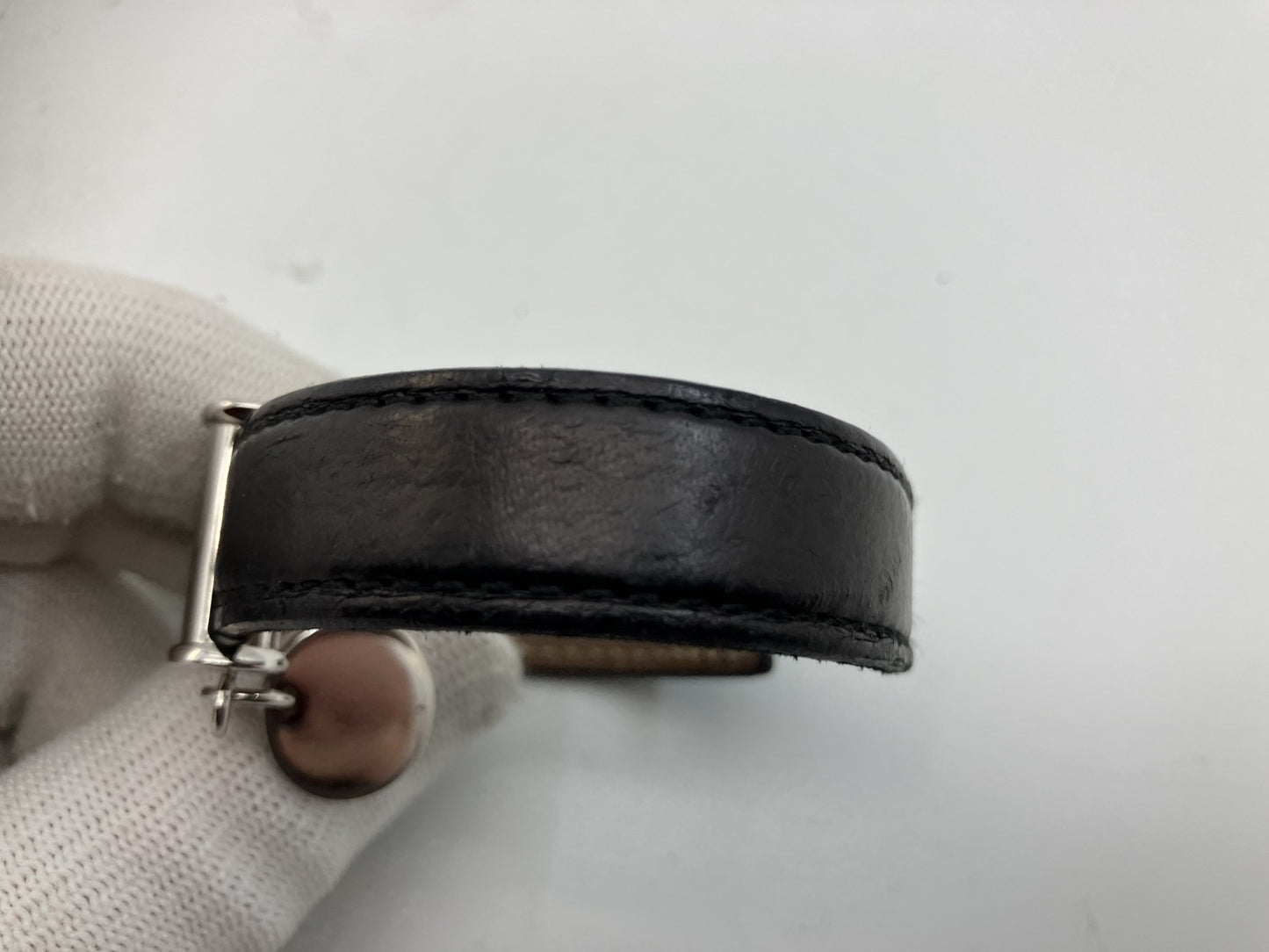 BVLGARI Bracelet/Bangle 18cm around the wrist Black & Silver