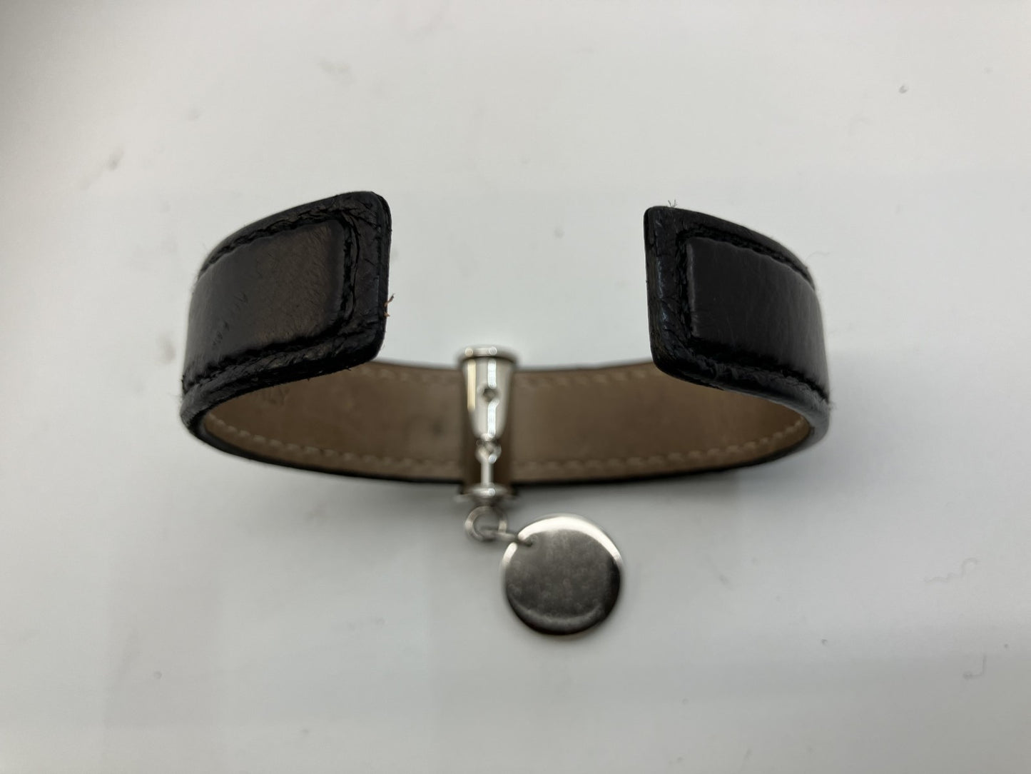 BVLGARI Bracelet/Bangle 18cm around the wrist Black & Silver