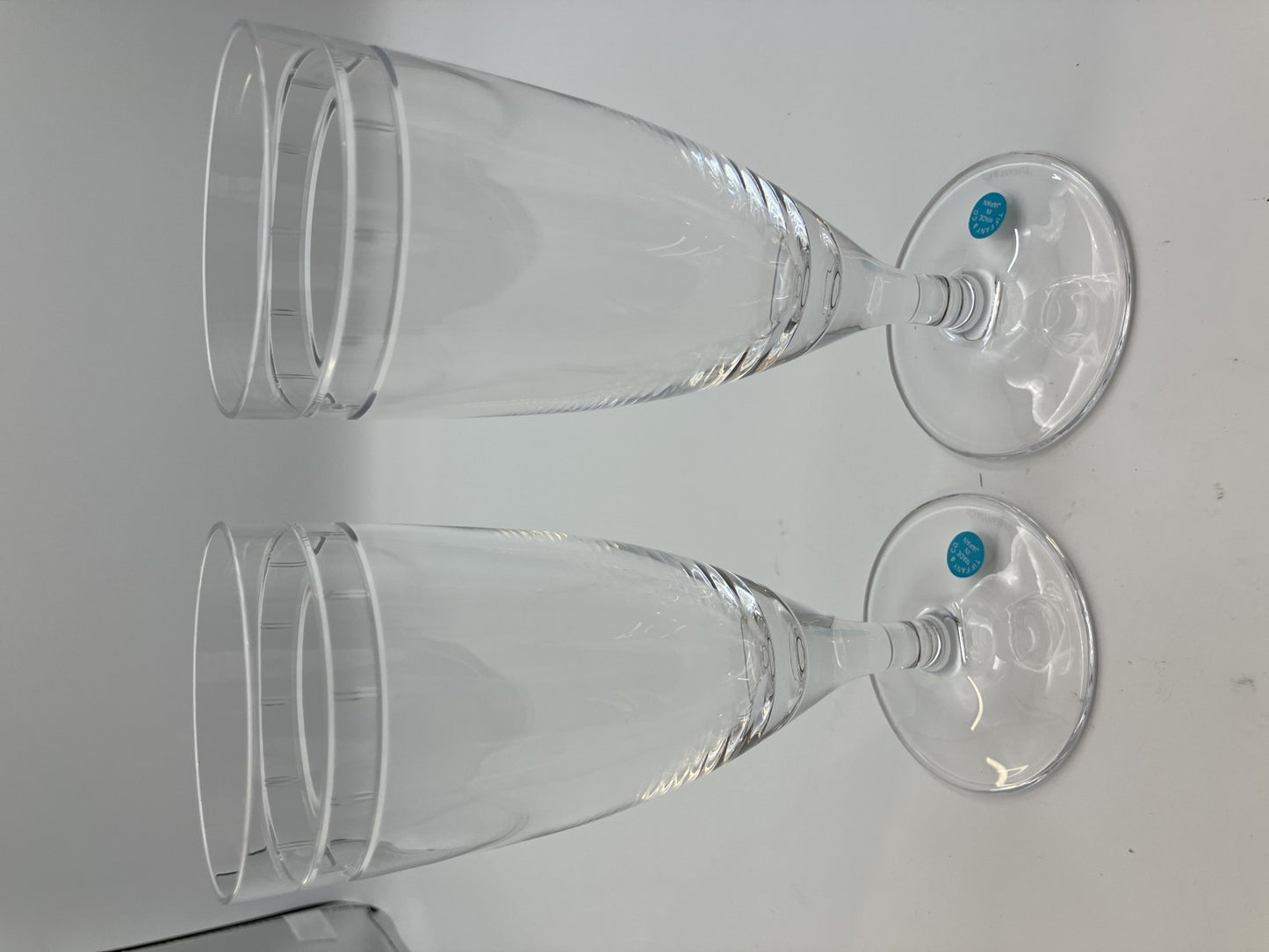 TIFFANY & Co. Beer Glass Pilsner Atlas 2-piece Set with Box