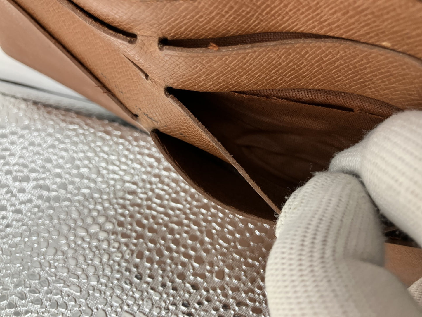 Louis Vuitton Monogram 3-fold long wallet Portefeuille International TH0977