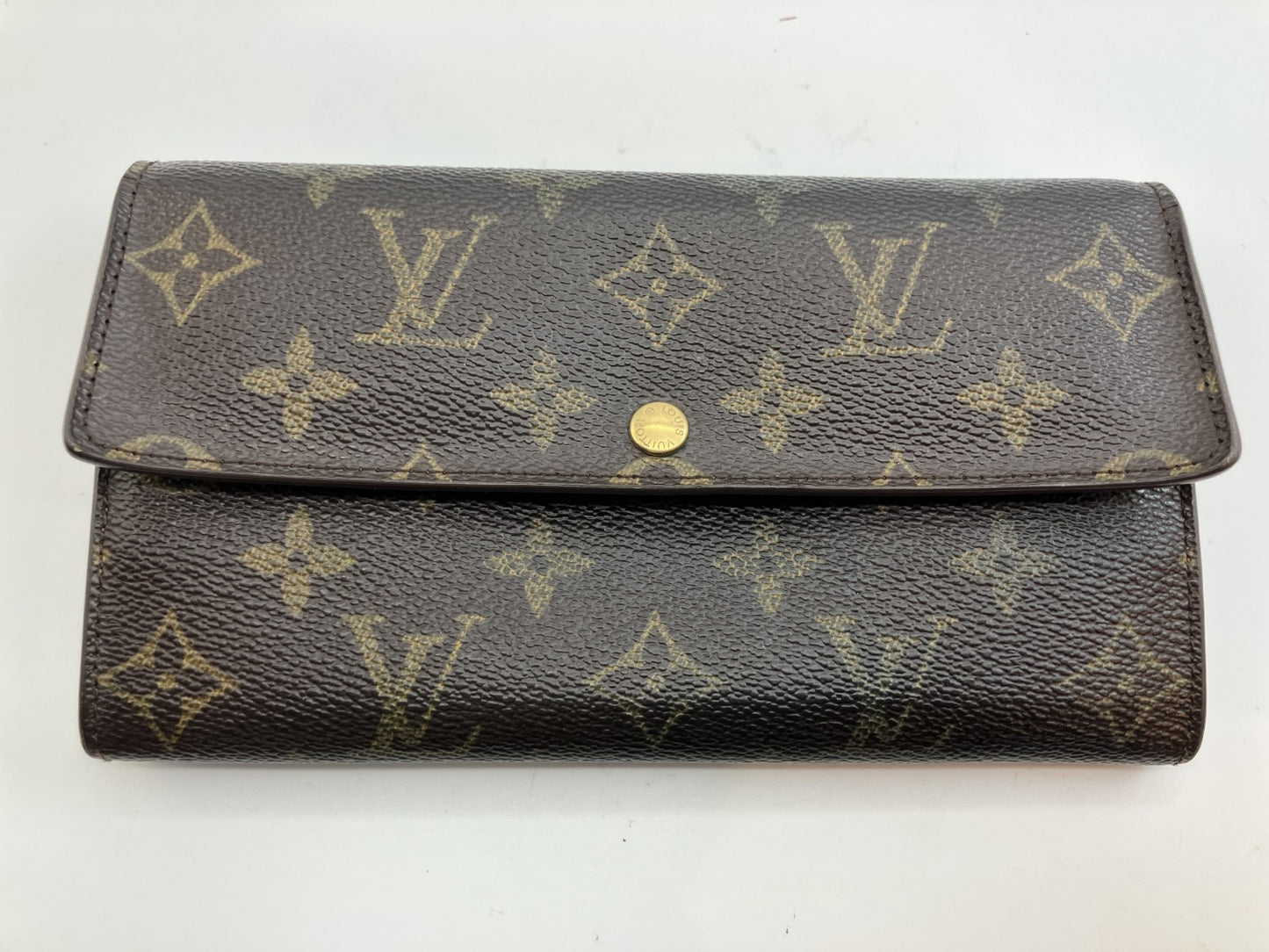 Louis Vuitton Long Wallet Monogram Pochette Porte-Monnaie Crﾃｩdits M61725 -