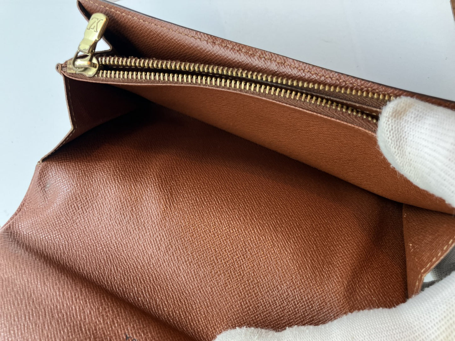 Louis Vuitton Long Wallet Monogram Pochette Porte-Monnaie Crﾃｩdits M61725 -