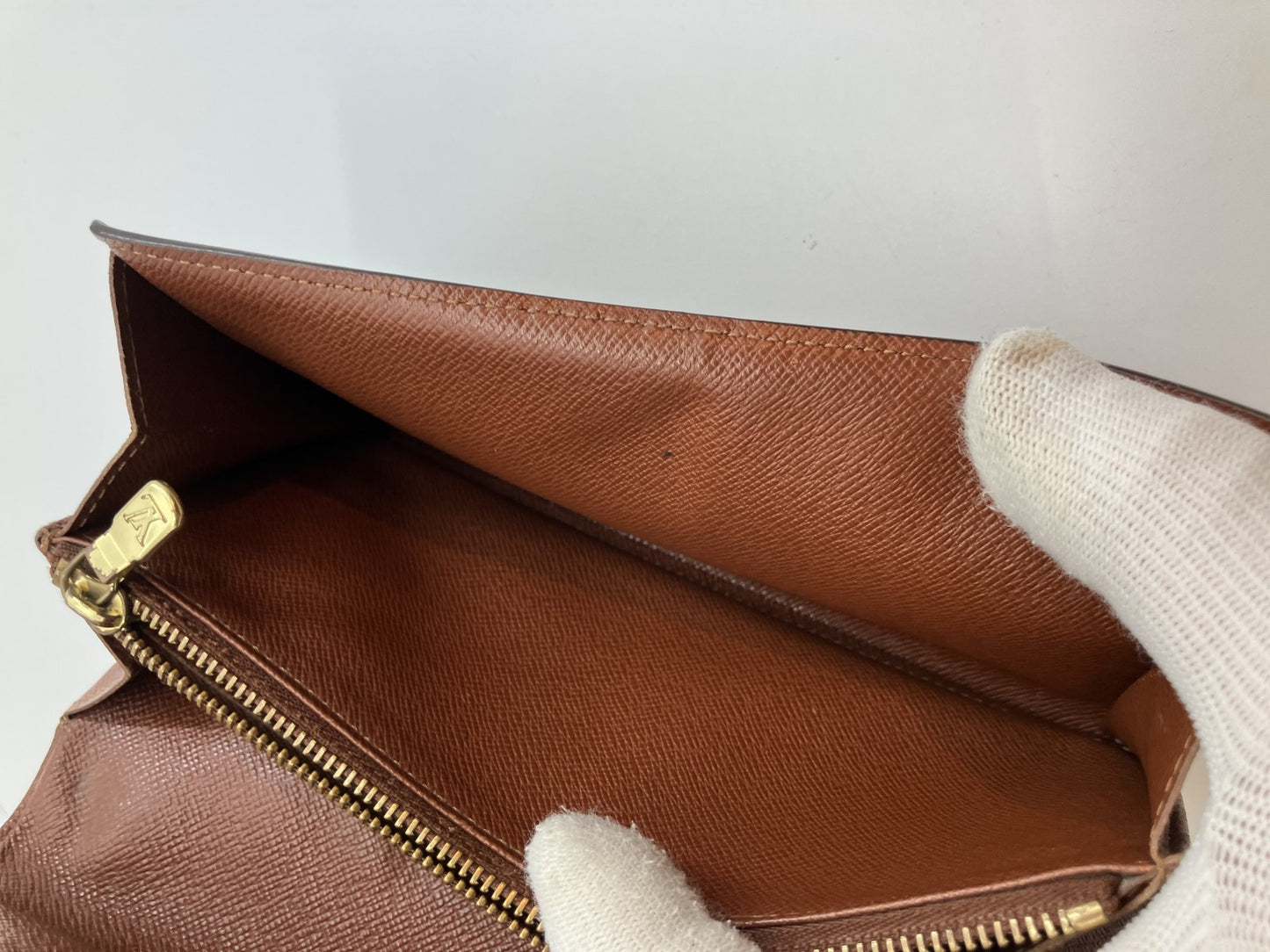 Louis Vuitton Long Wallet Monogram Pochette Porte-Monnaie Crﾃｩdits M61725 -